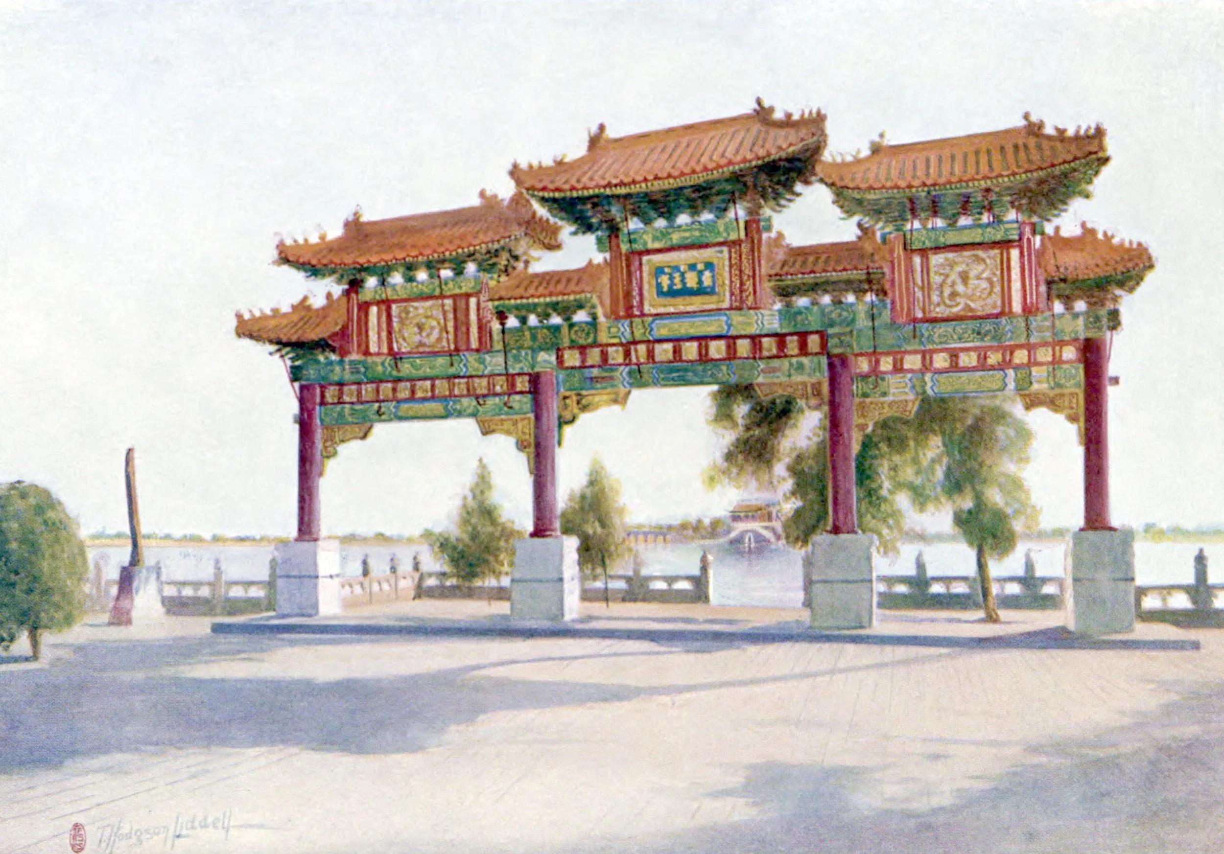 Peking-The Grand Pailau, Summer Palace