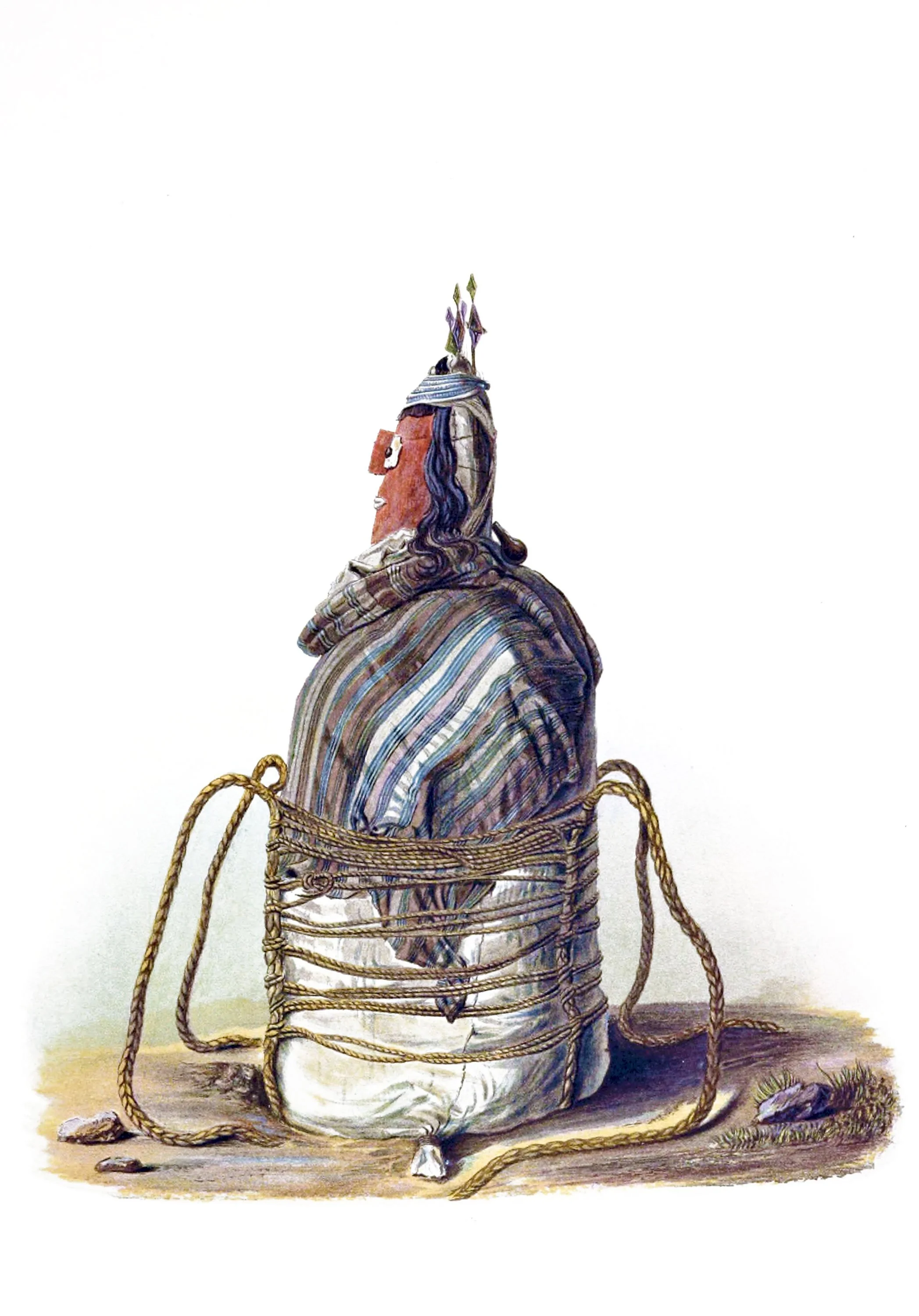 Side View of the Mummy
