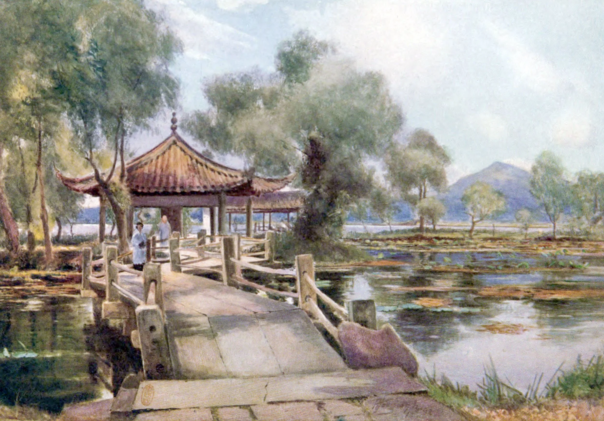 Hangchow-Lotus Island, West Lake