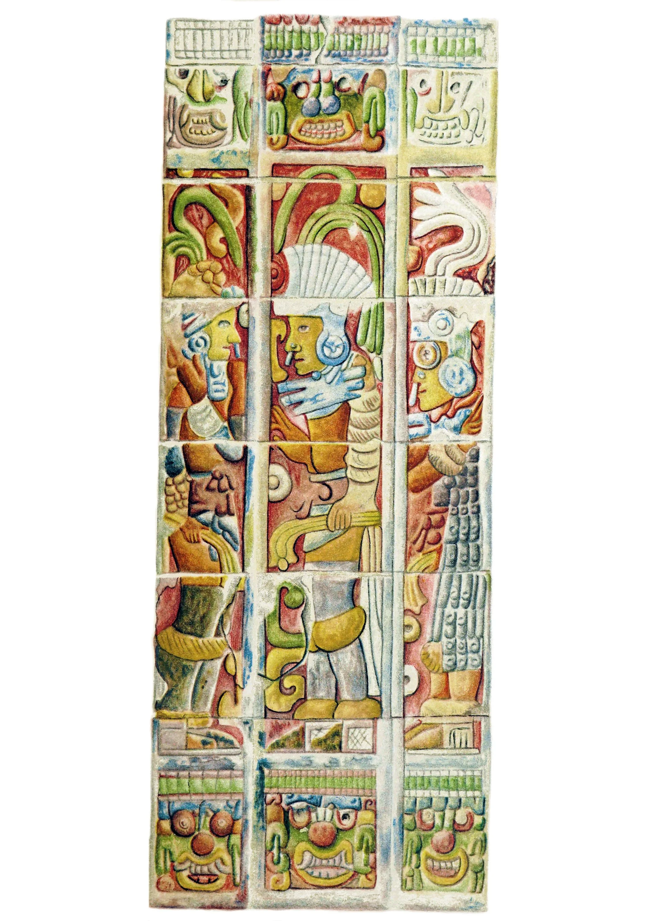 Plate 33 of the Temple of the Chac Mool