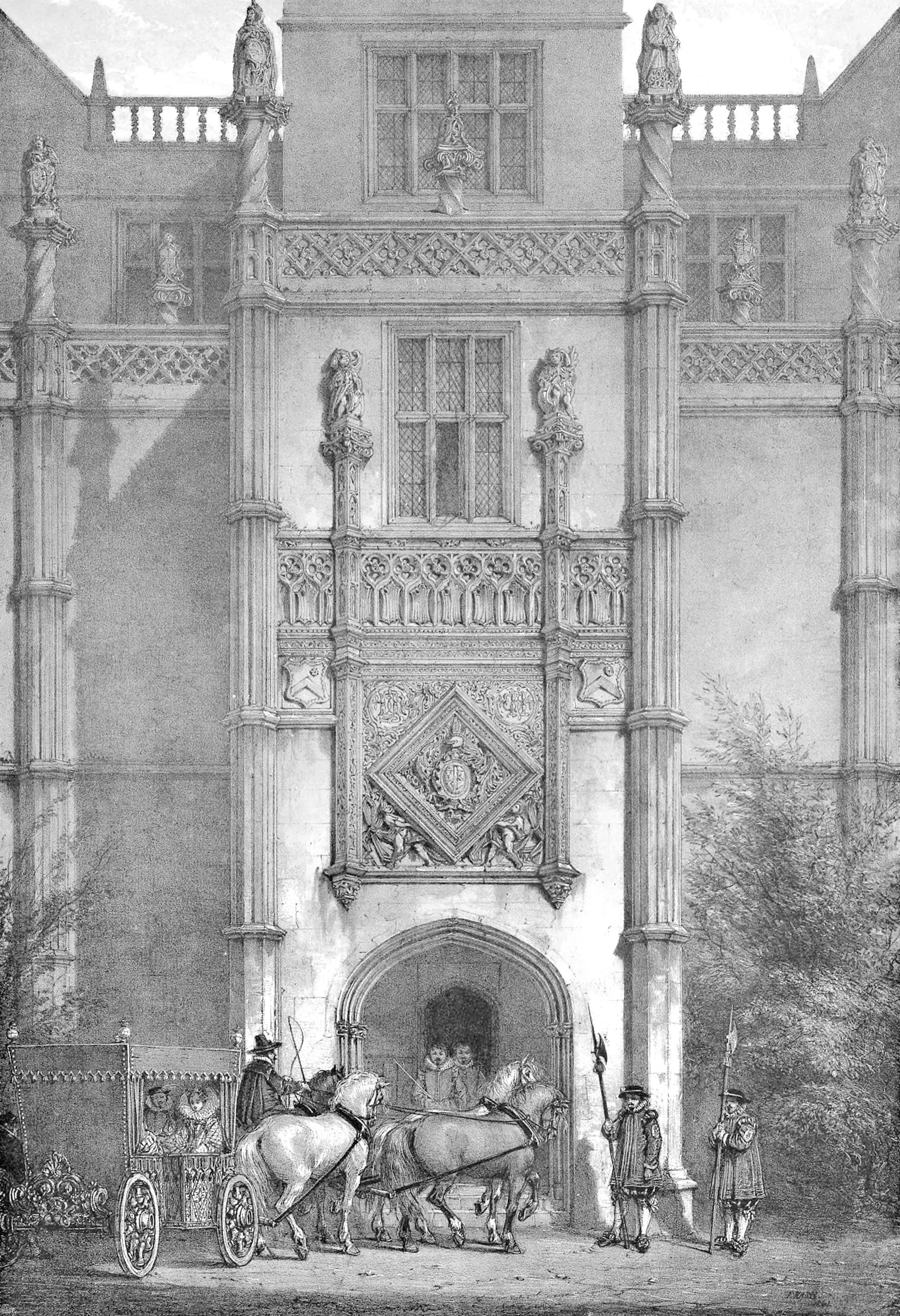 Porch, Montacute, Somerset