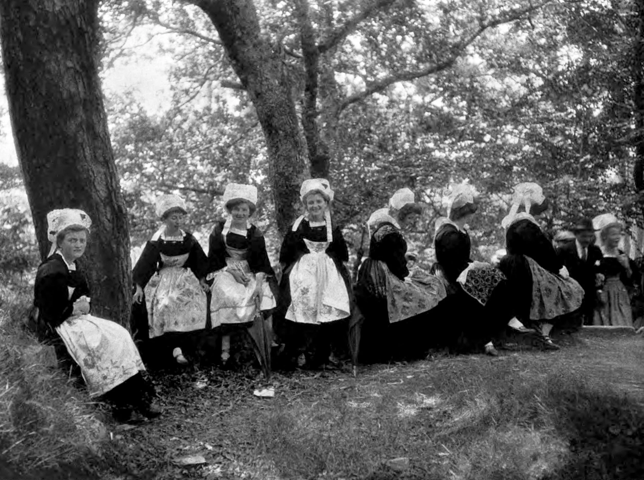 Young Breton Girls on St Barbara's Day