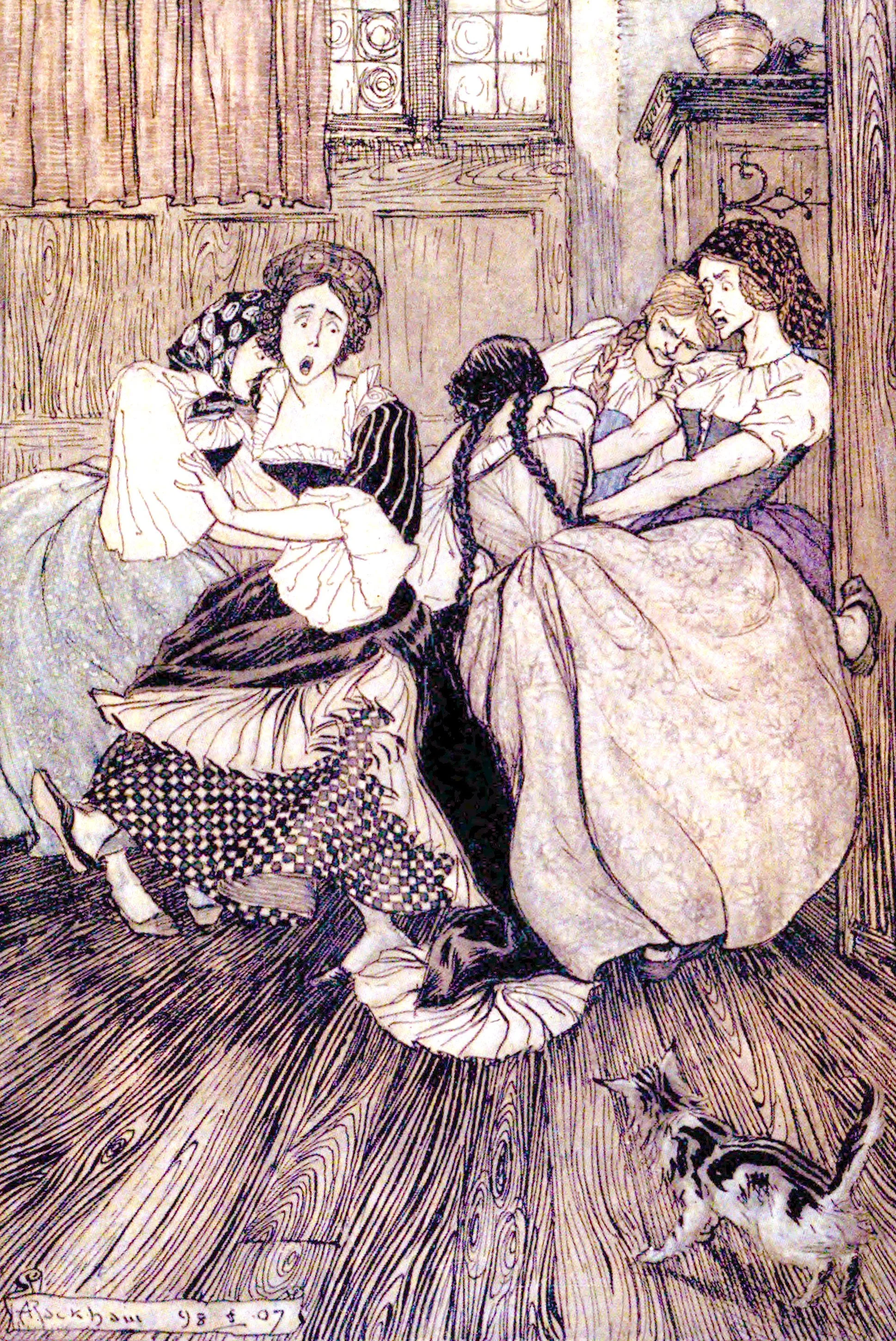 And the maids cried "good gracious, how very tenacious!"