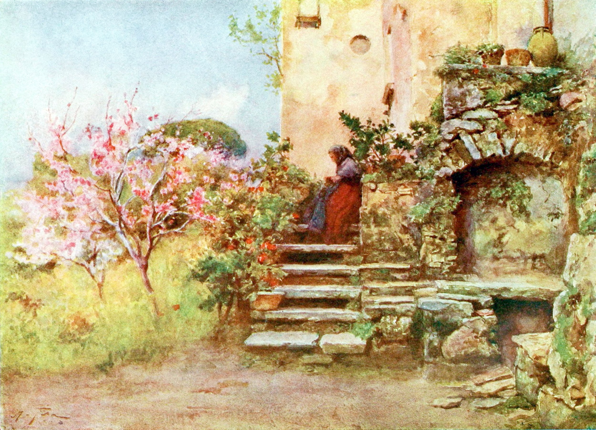 Garden at Monte San Giuliano