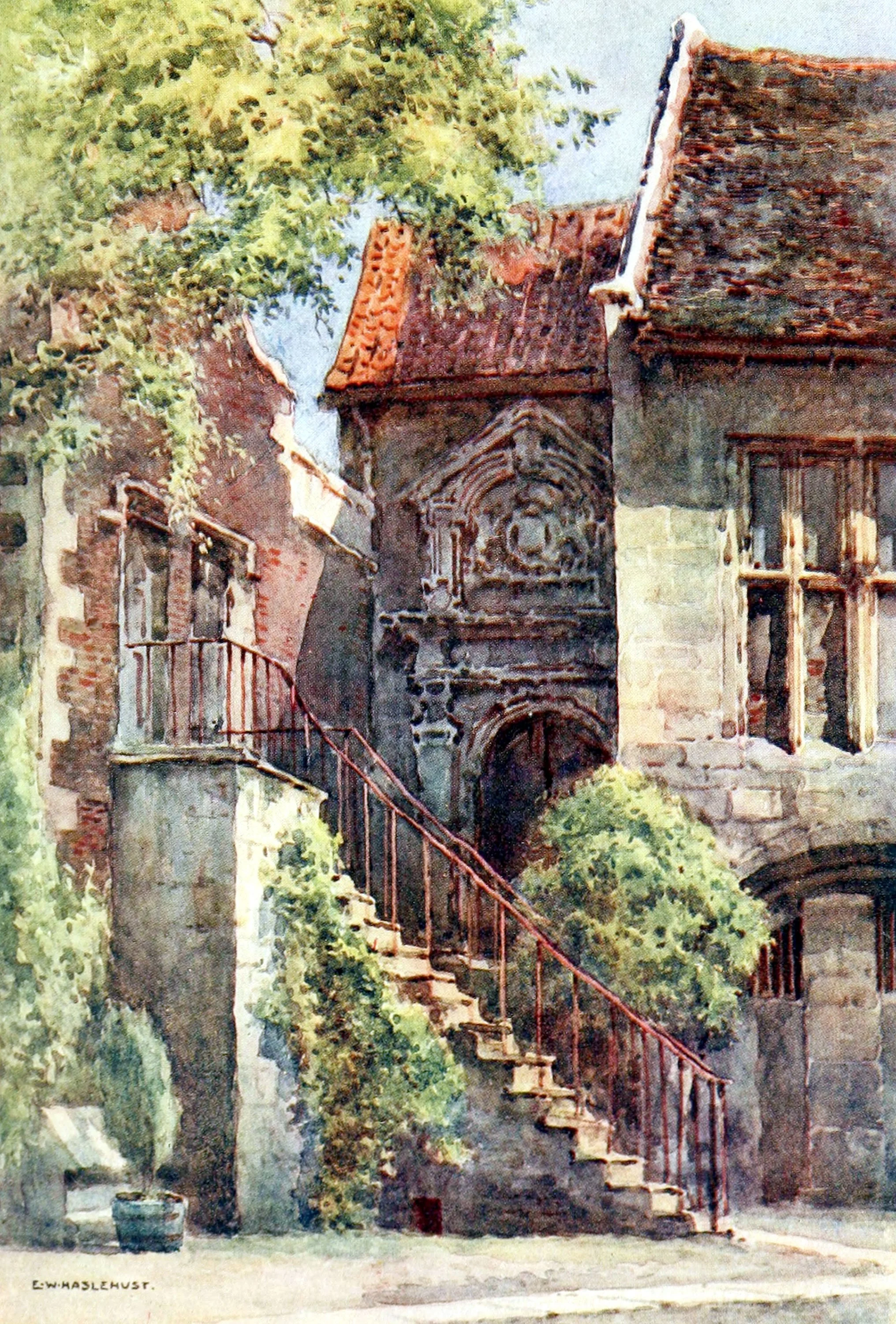 Entrace to the Banqueting Hall, King's Manor, York