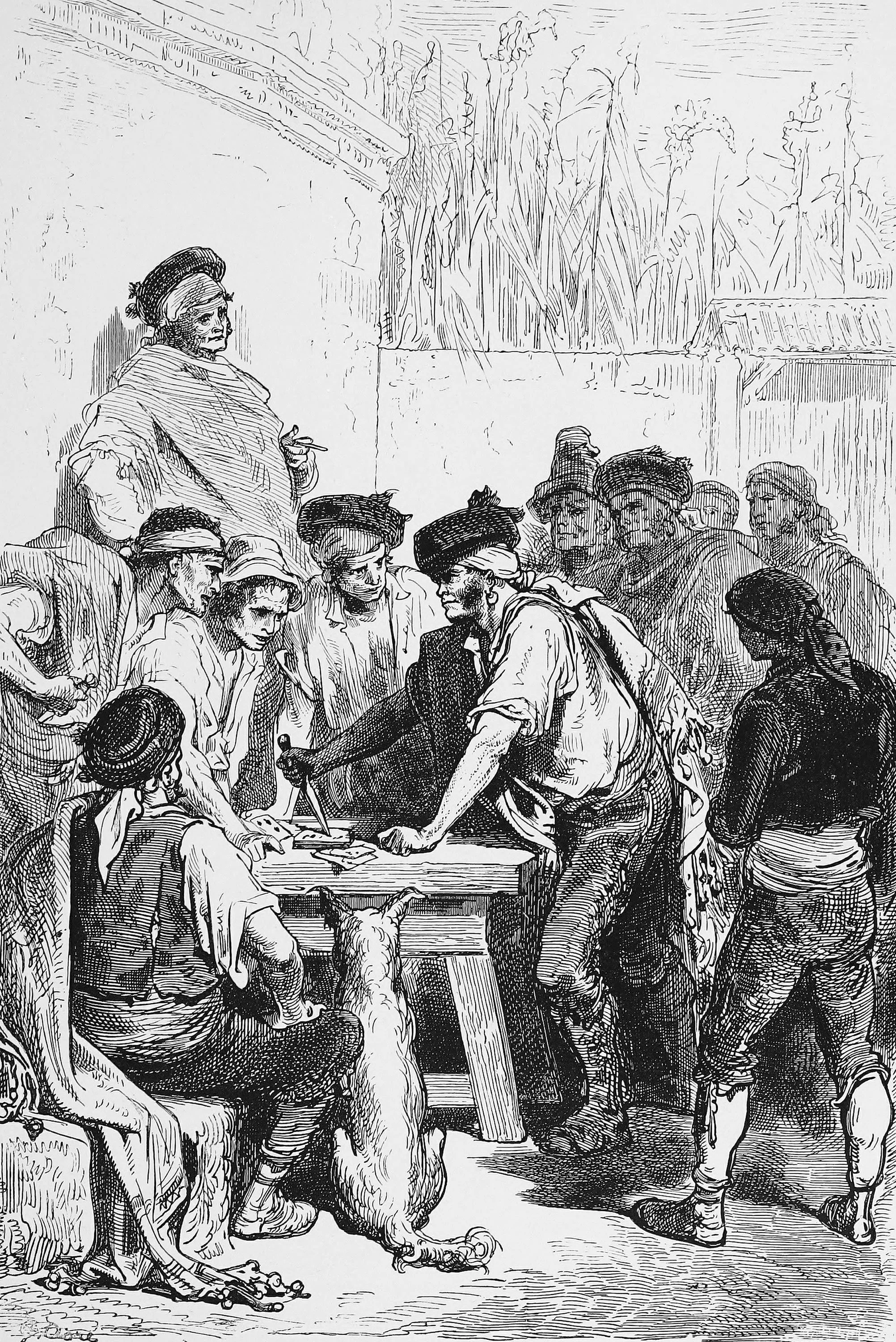 A Baratero Exacting the Barato