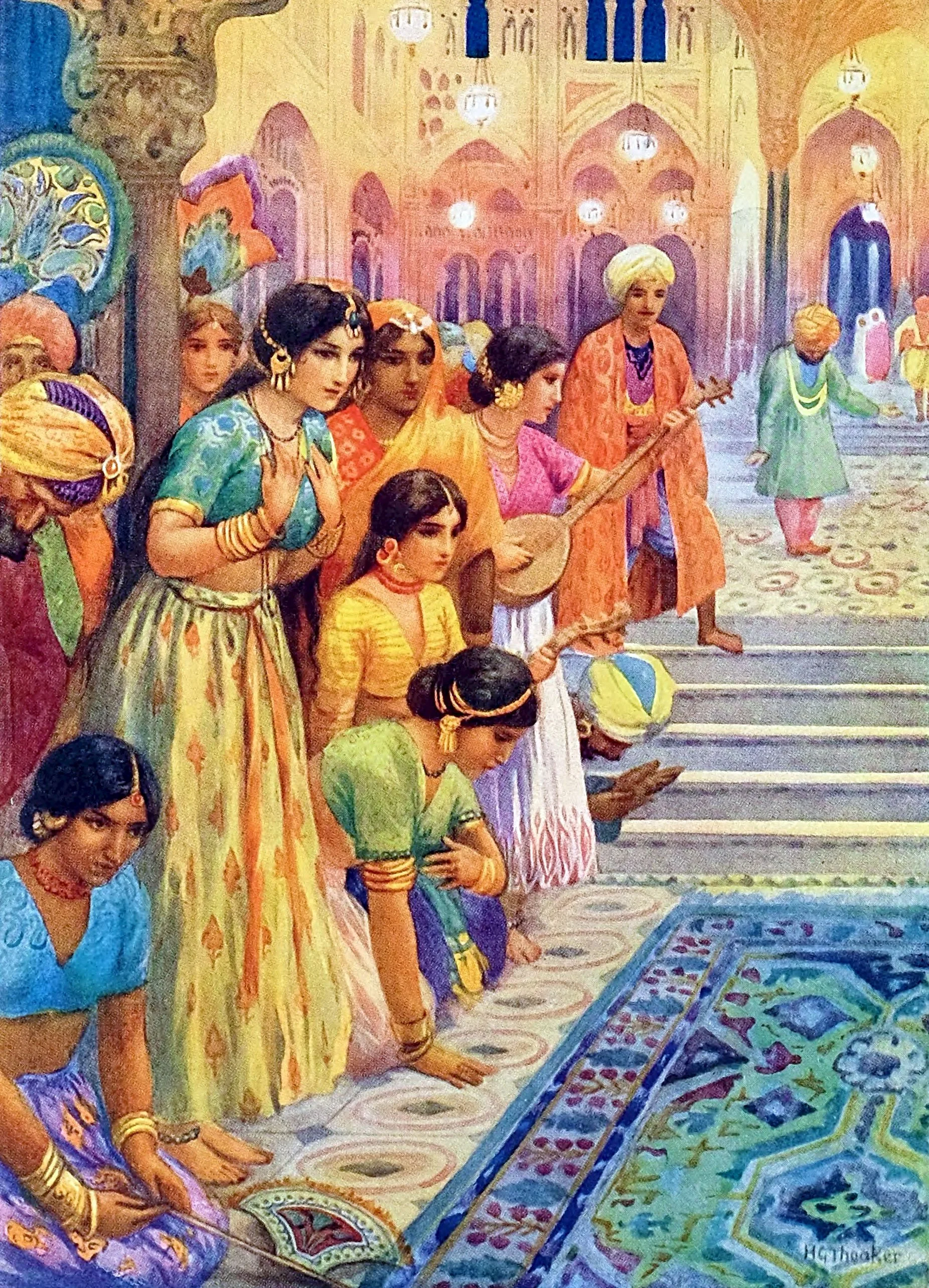 The Palace of Lac-from The Adventurous Brethren