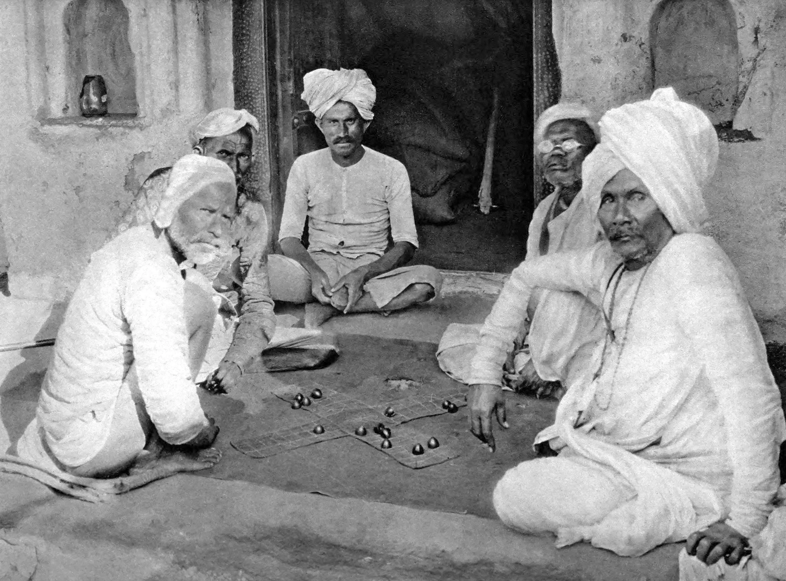 Barwar Sagar, Men at Play