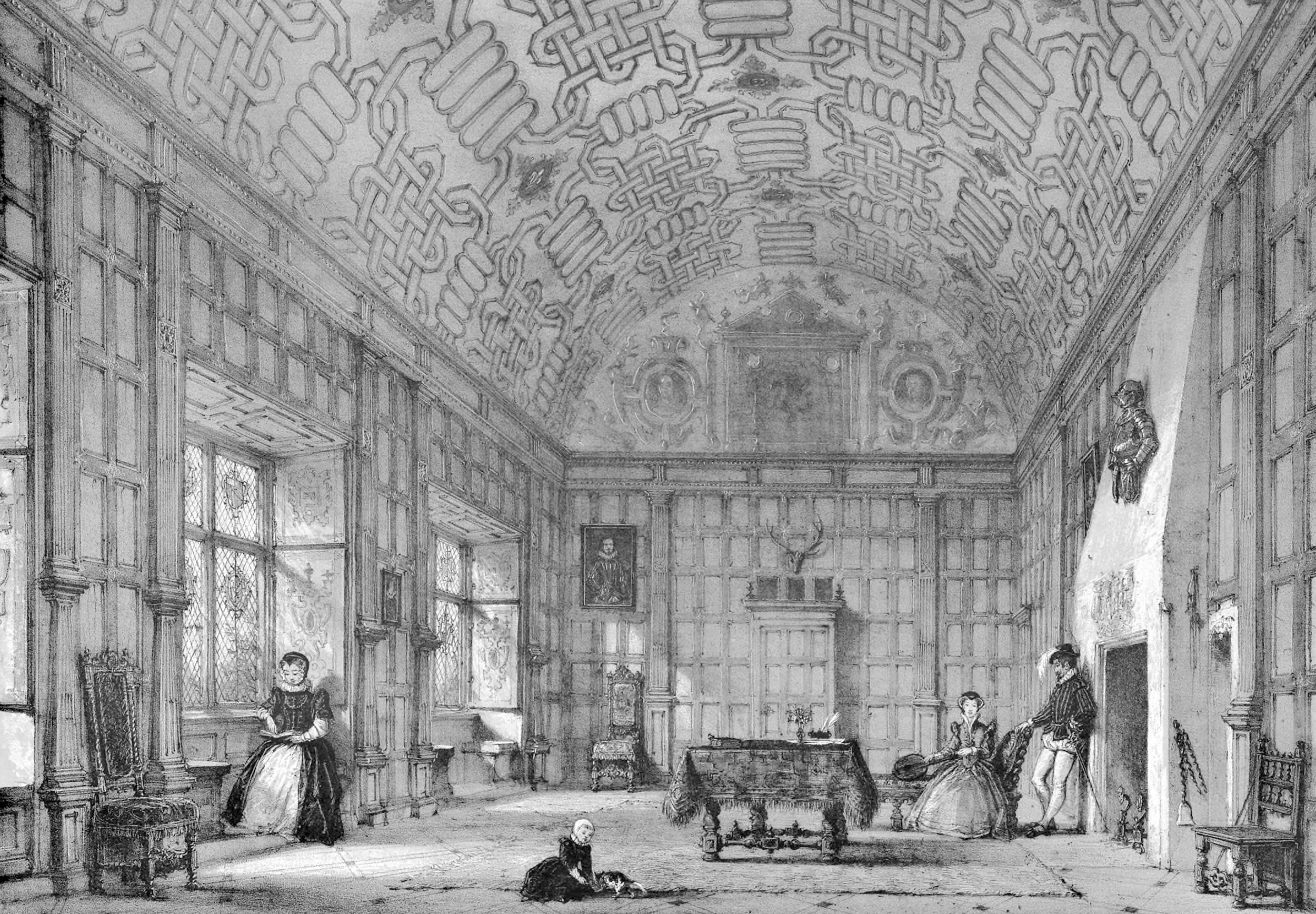 Drawing Room, Boughton Malherbe, Kent