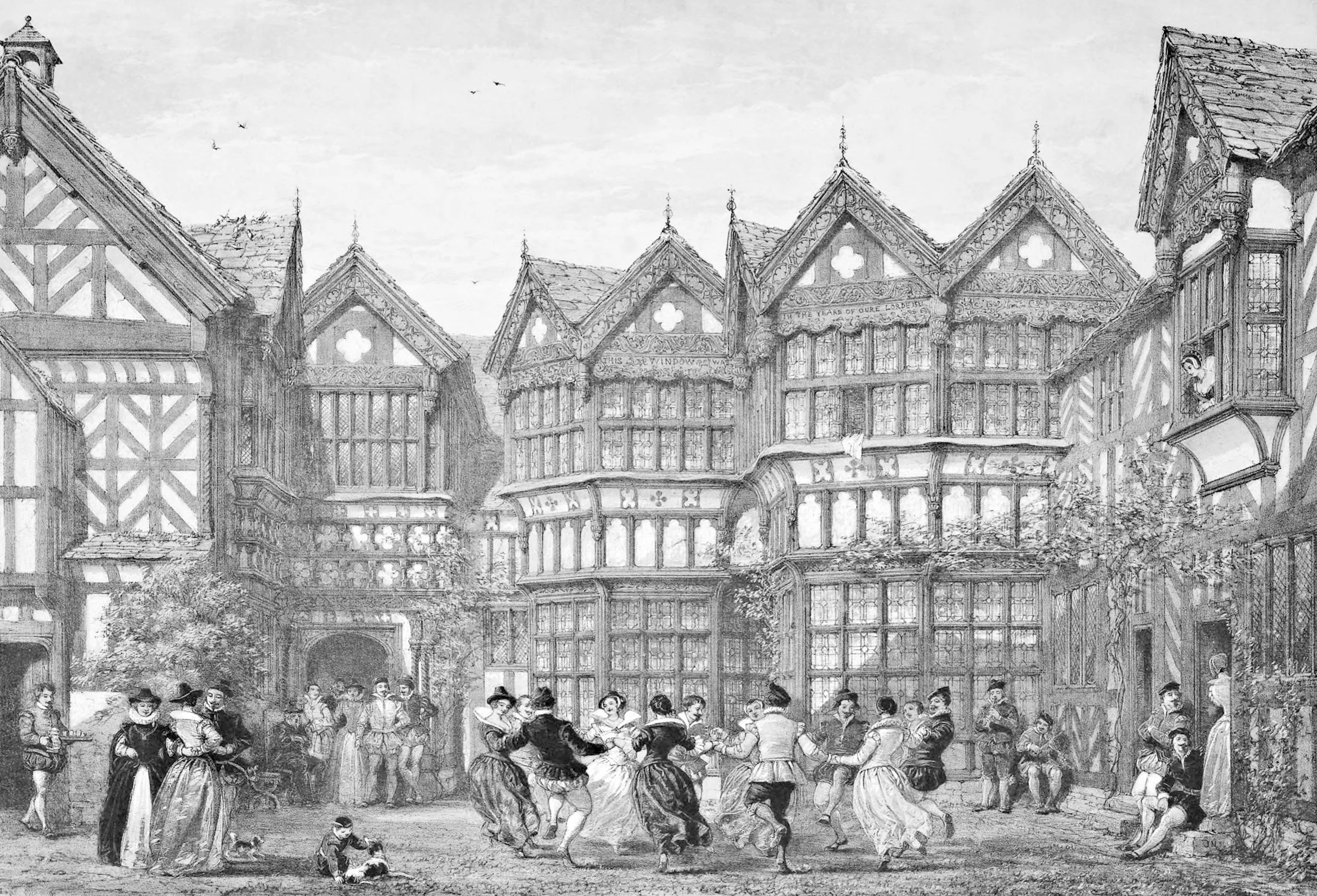 Little Moreton Hall, Cheshire