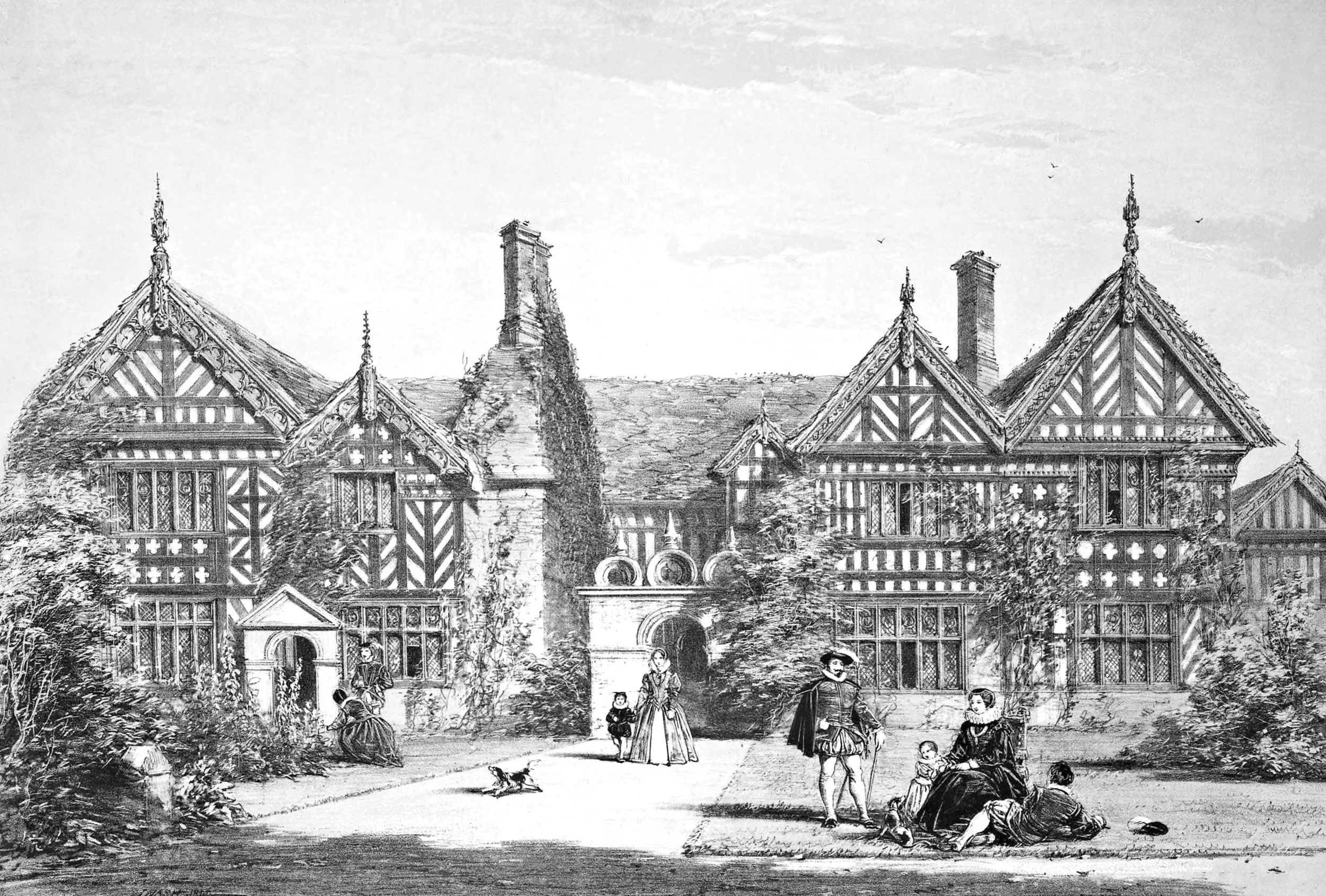 Garden Front, Speke, Lancashire