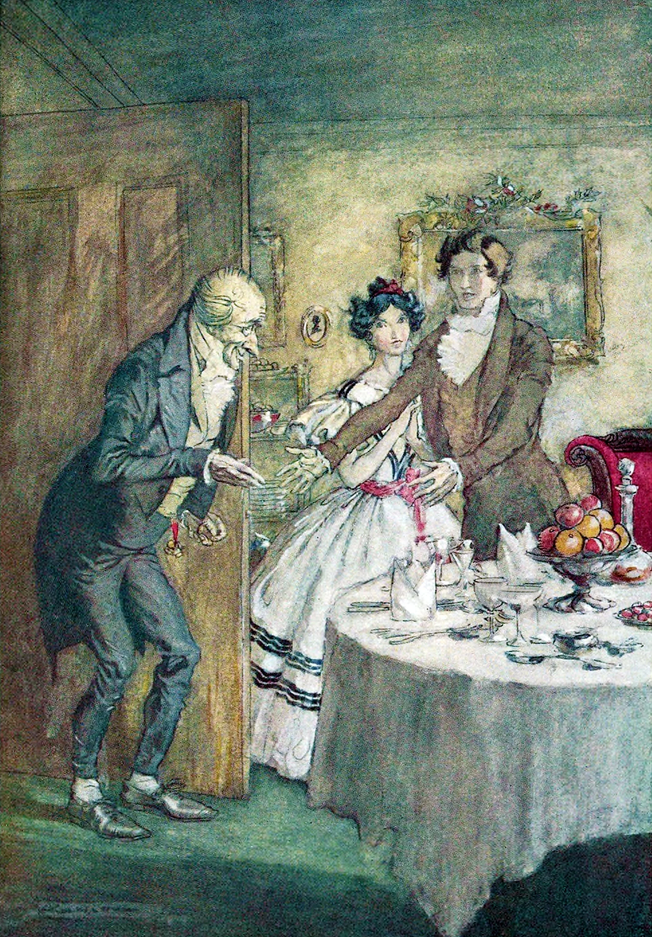 It's, I, your uncle Scrooge. I have come to dinner. Will you let me in, Fred?