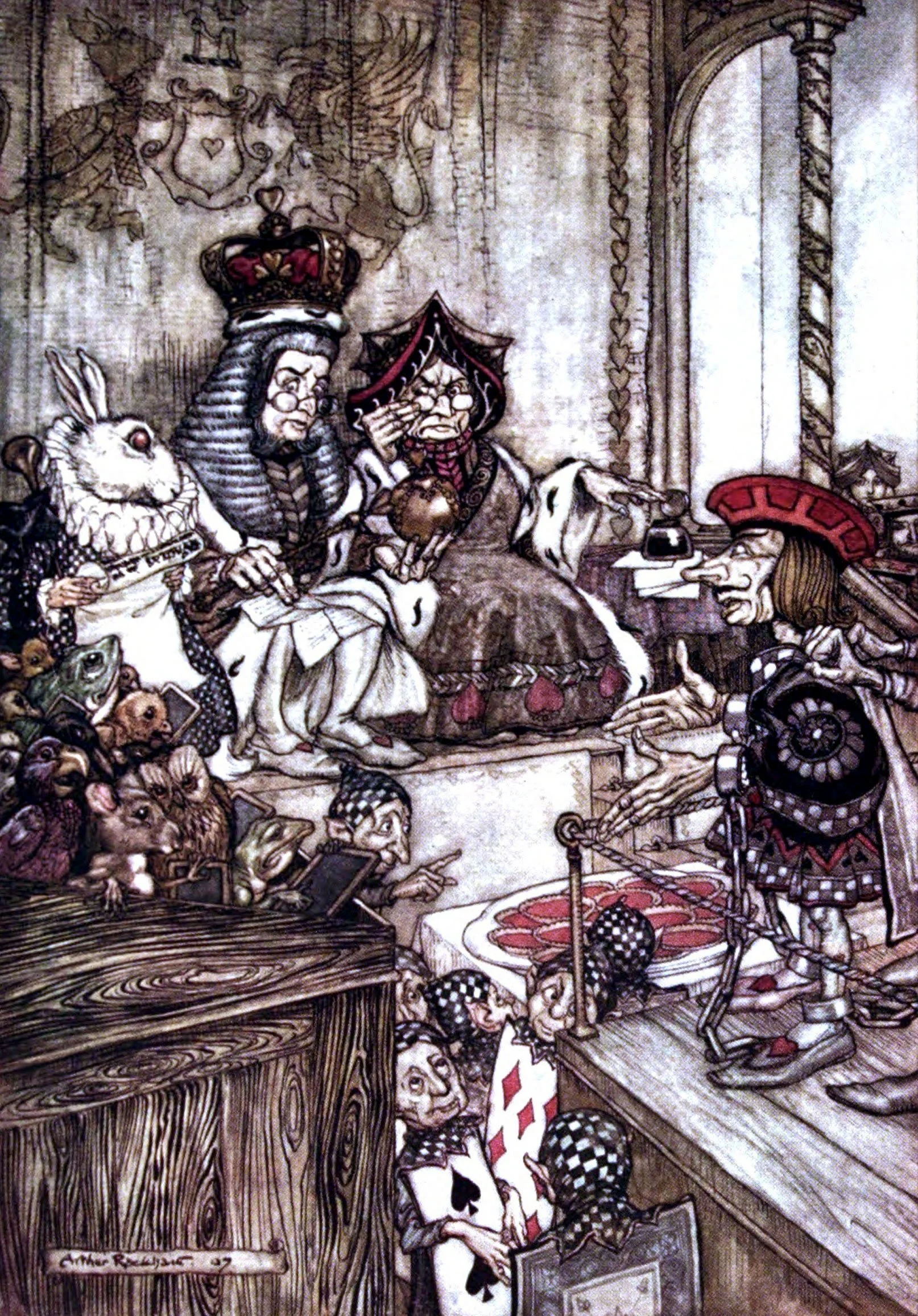 Who stole the tarts?
