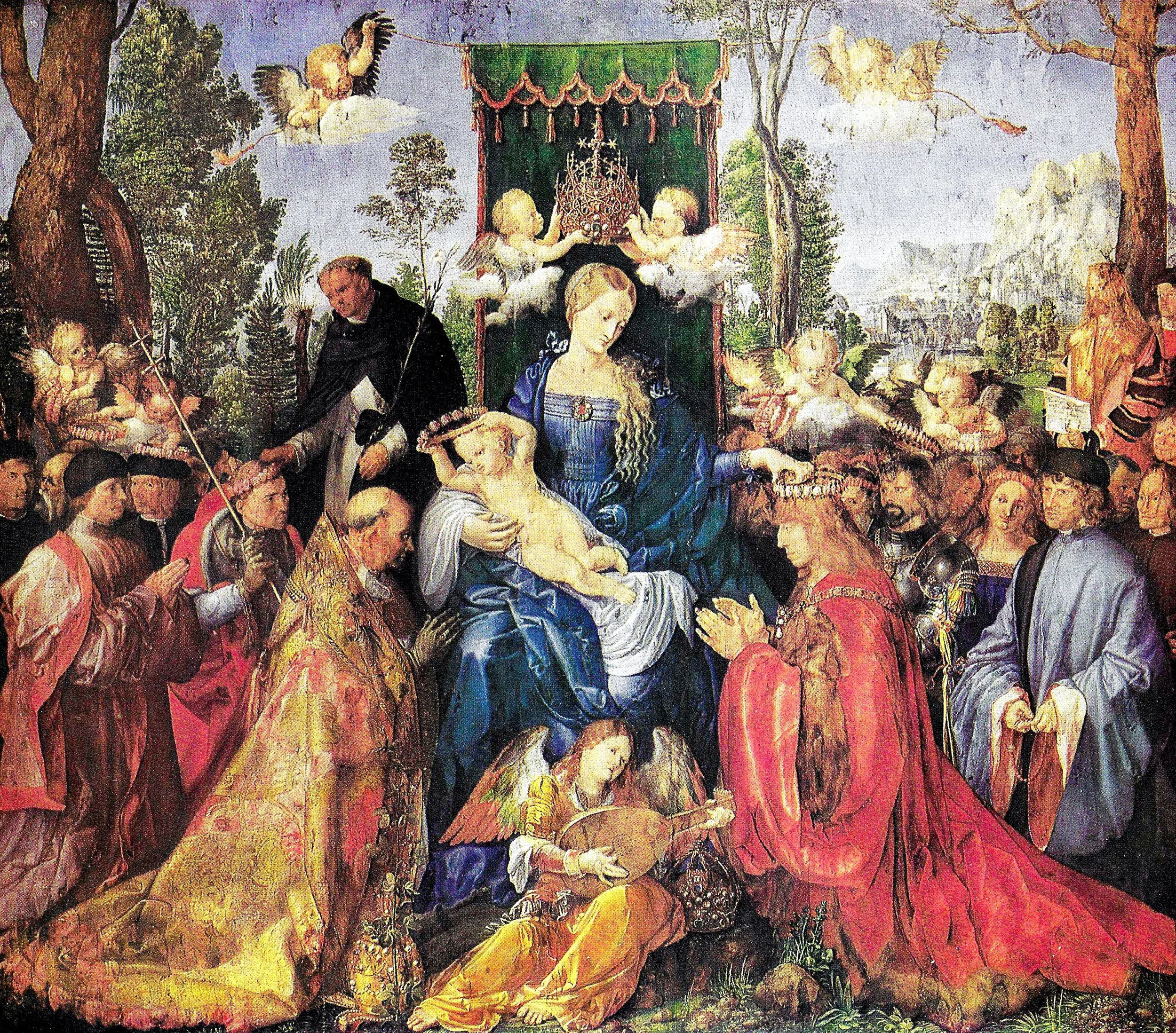 The Feast of the Rose Garlands 1506