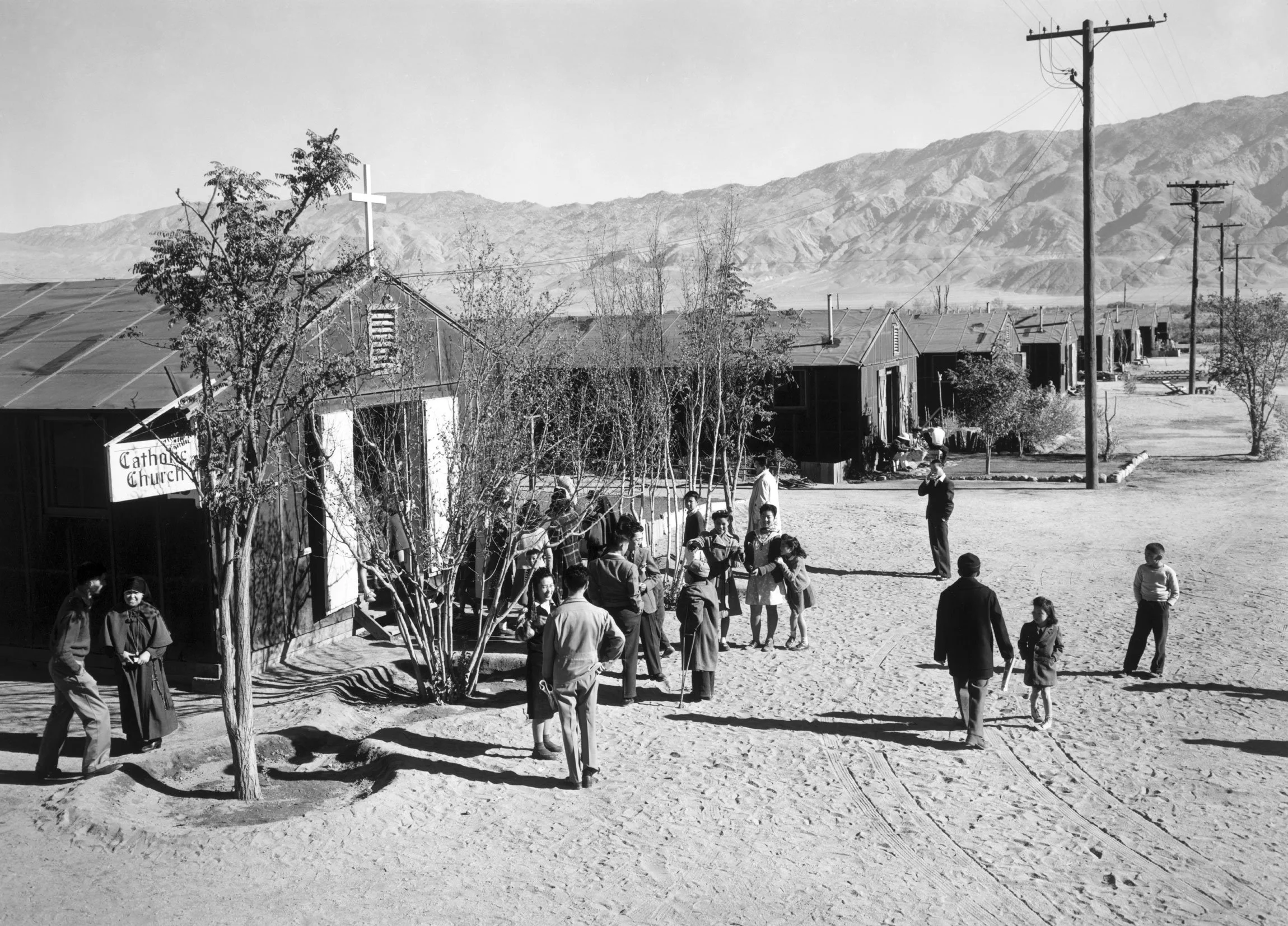 Catholic church, Manzanar Relocation Center