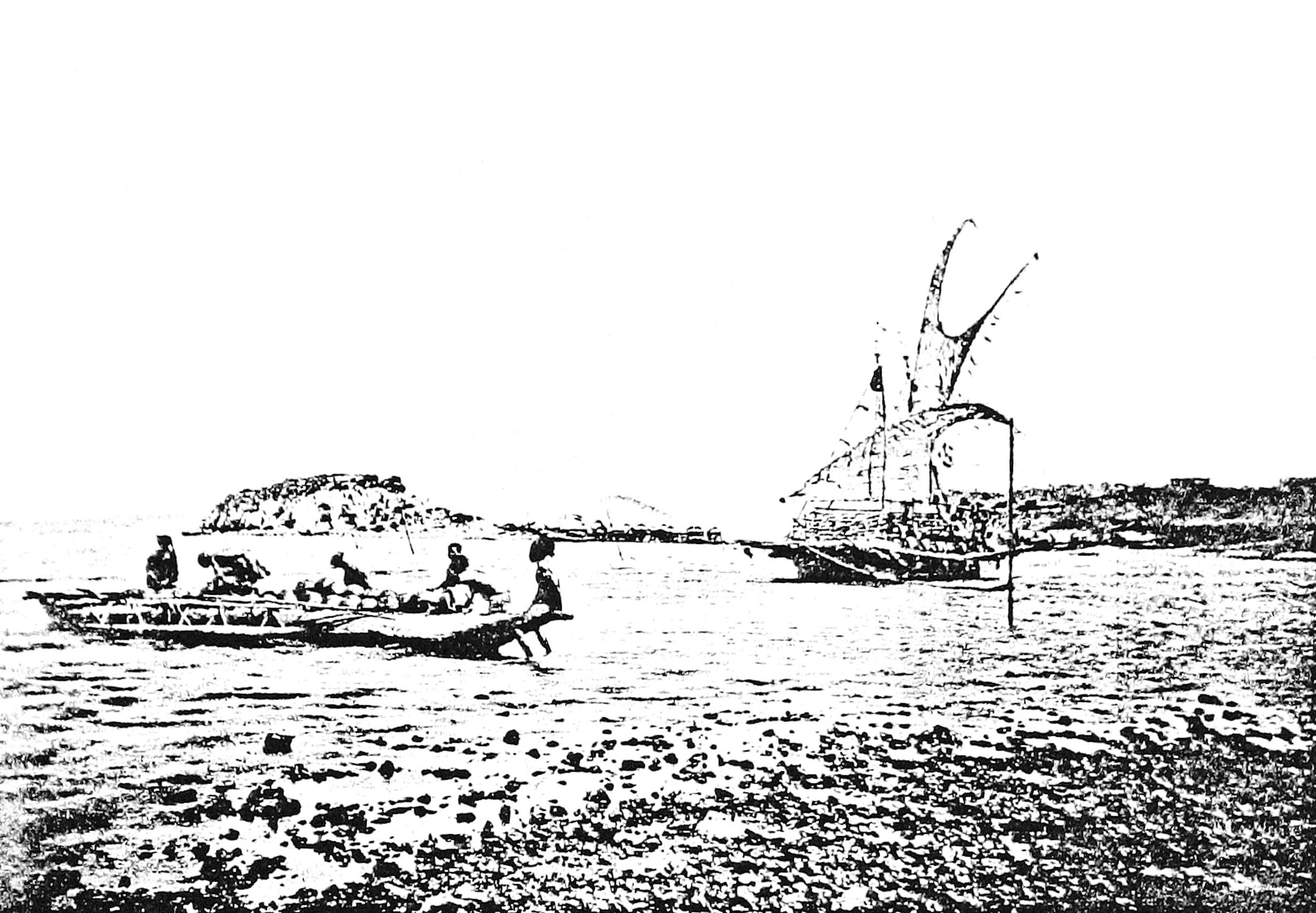 Loading Lakatoi, Port Moresby