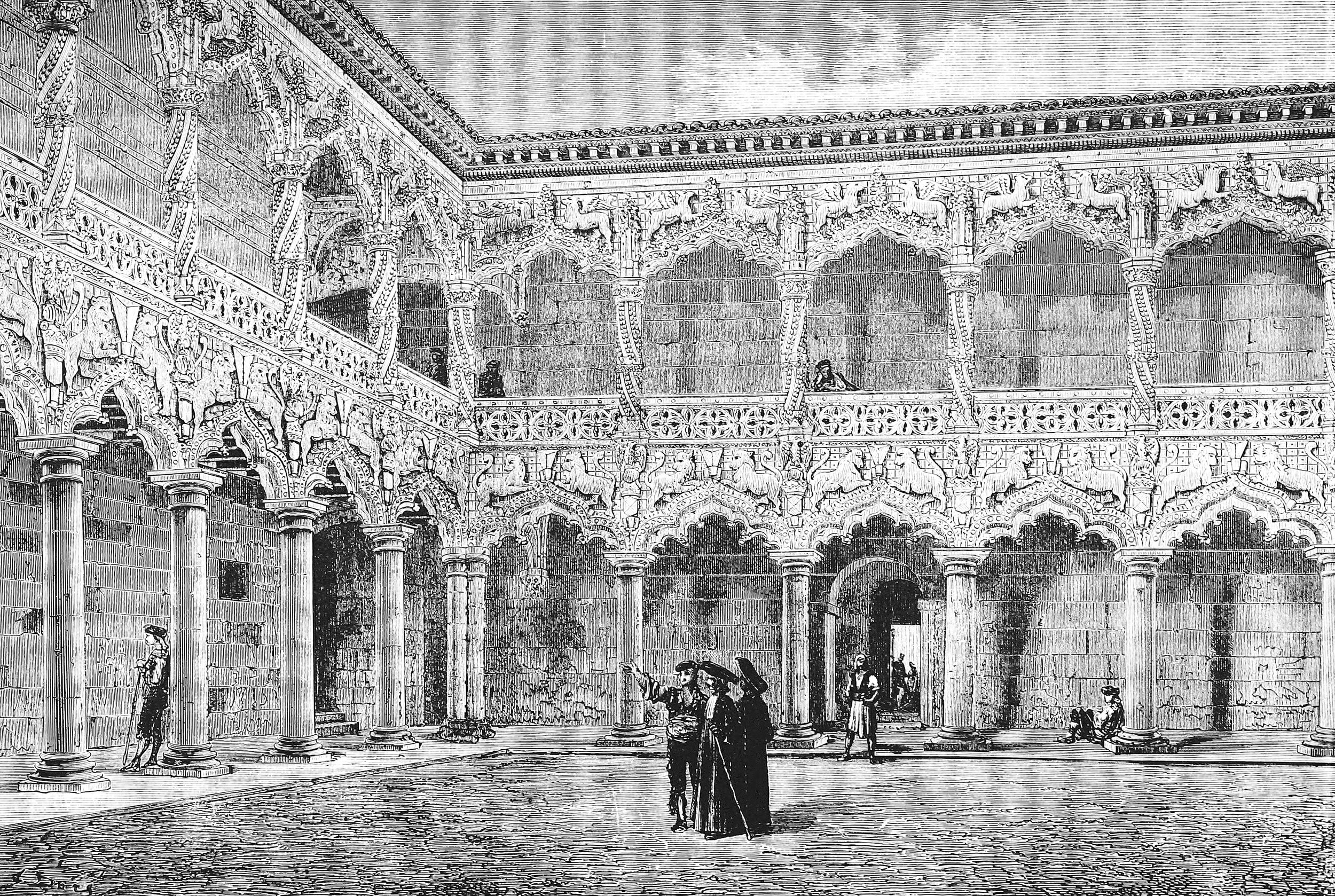 Court of the Palace of the Duc de L'infantado