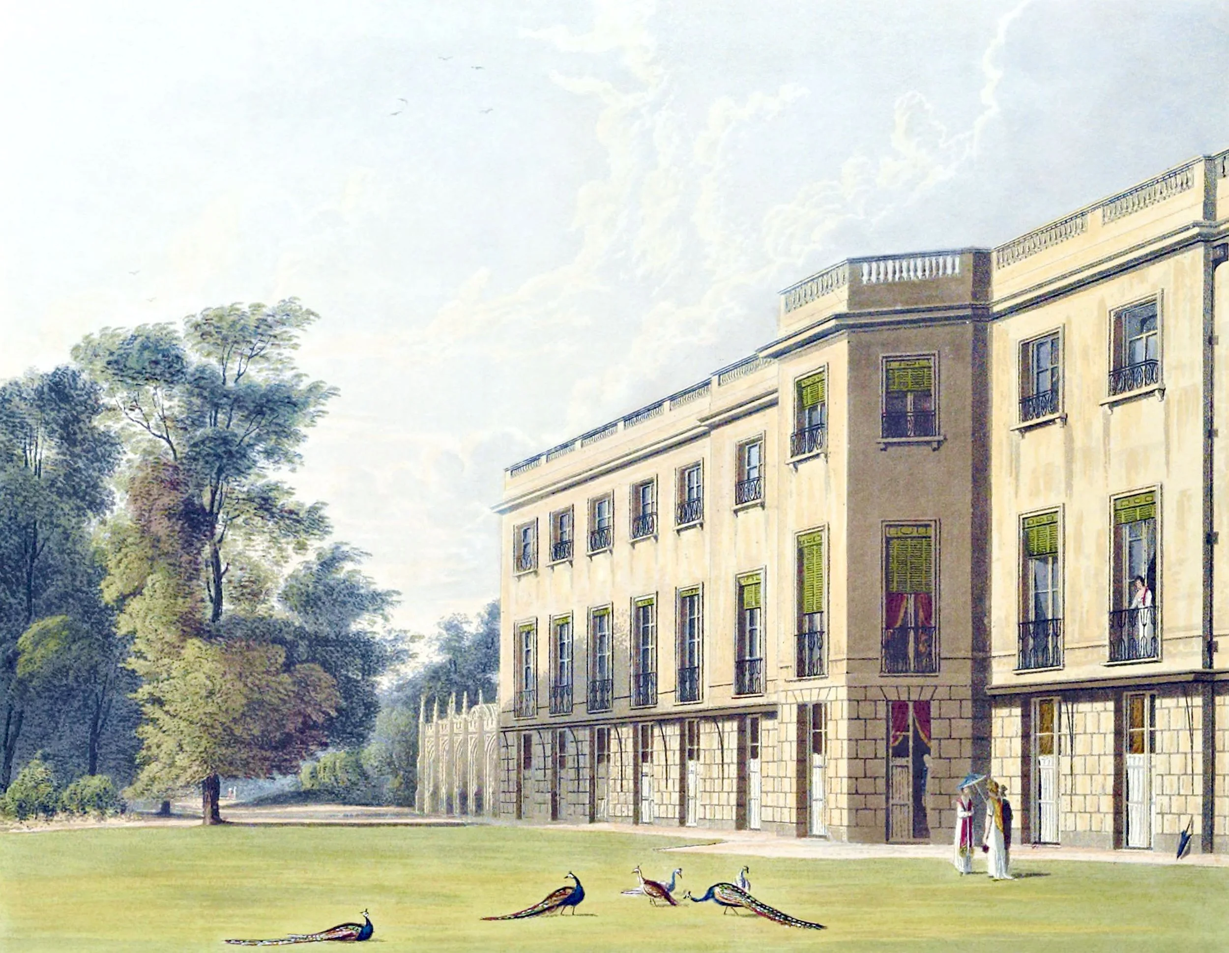 Carlton House, South Front