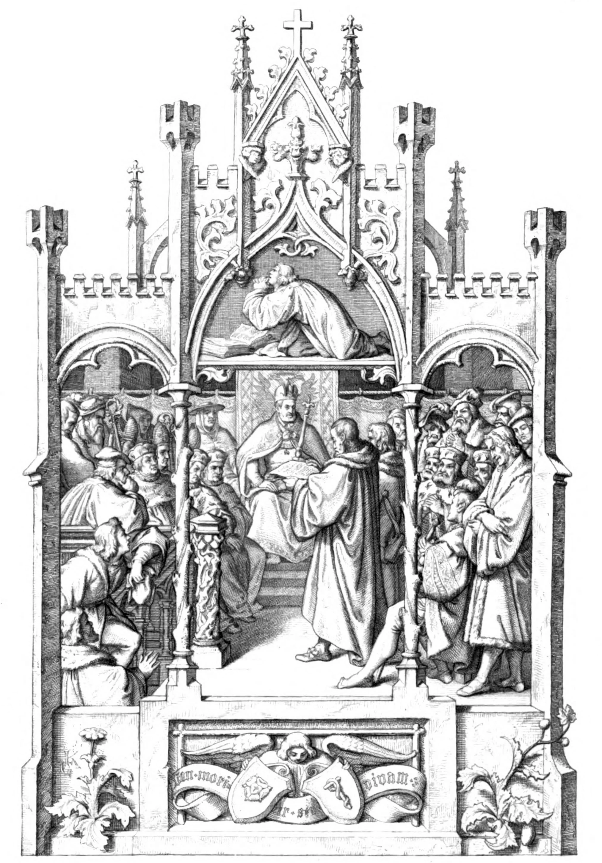 The presenting of the Augsburg confession of Faith