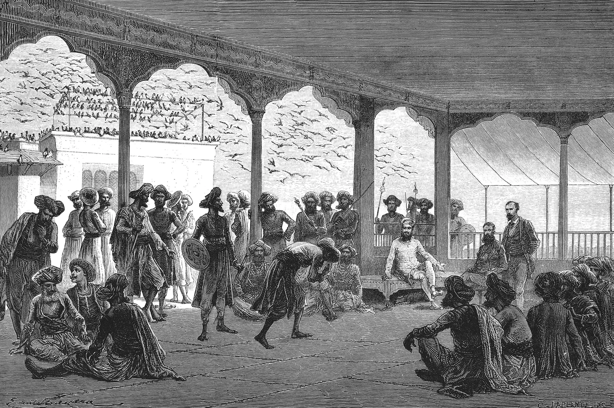 The Court of the Gaekwads, King of Baroda