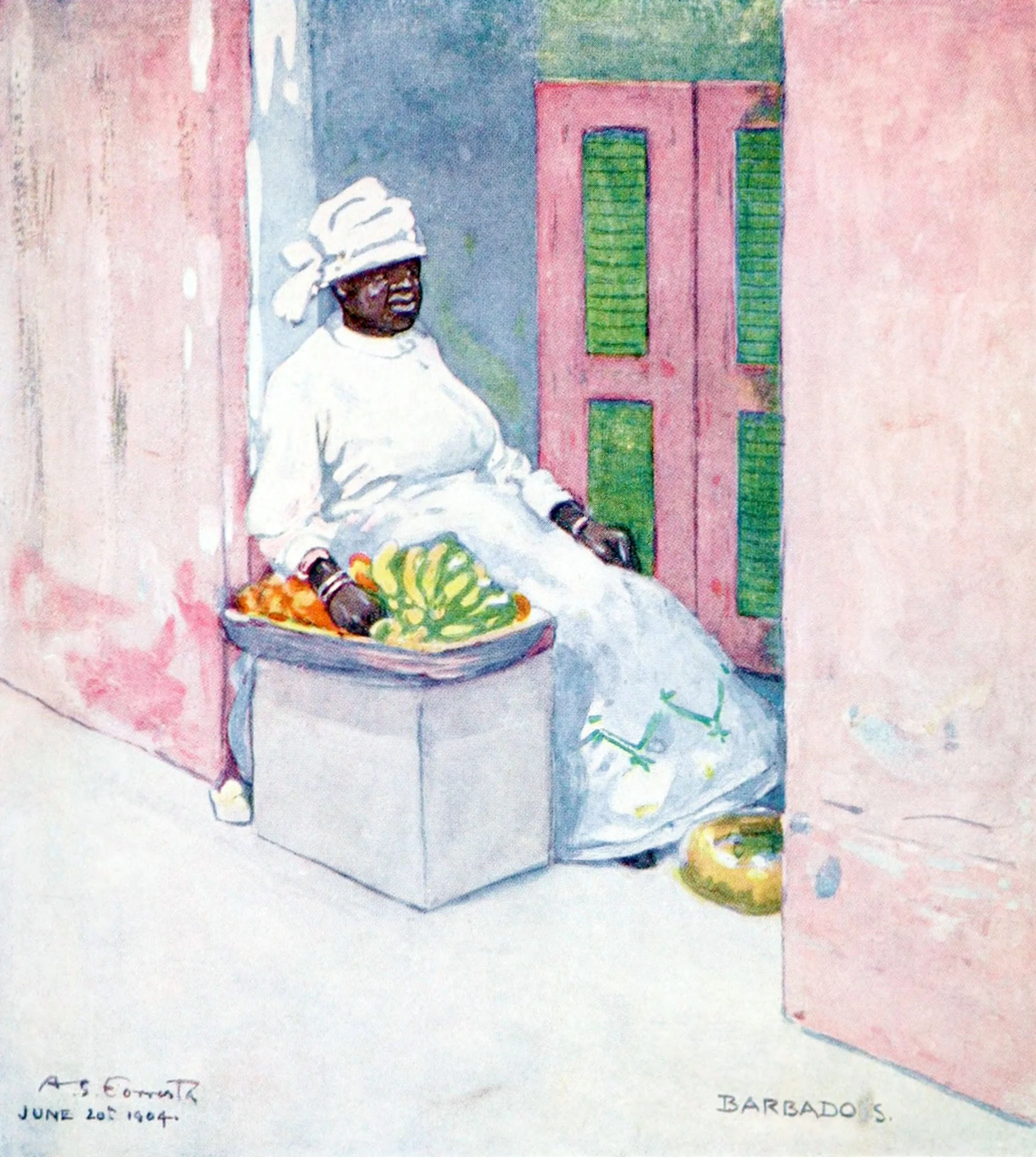 A Fruit-Seller, Barbados
