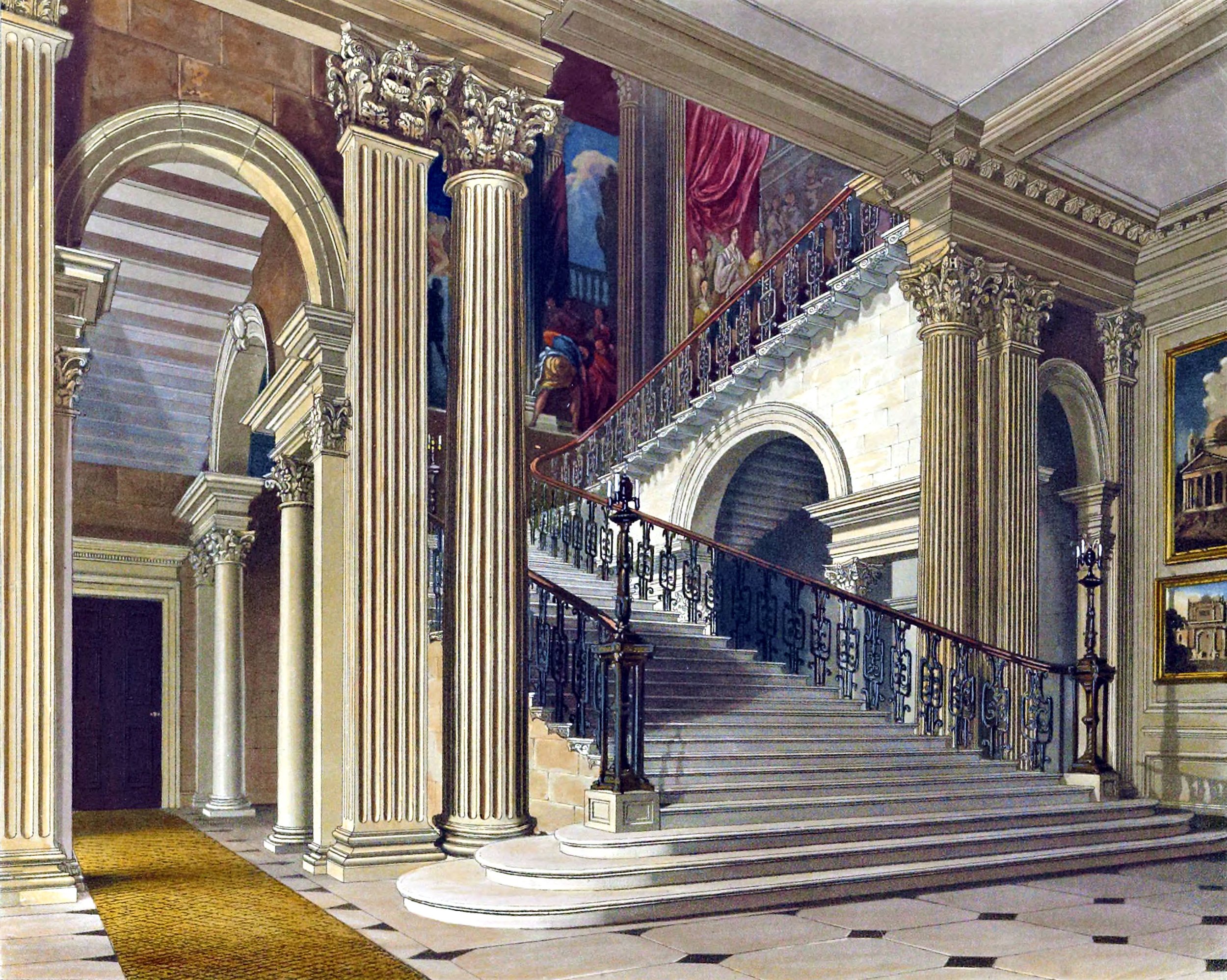 Staircase, Second View, Buckingham House