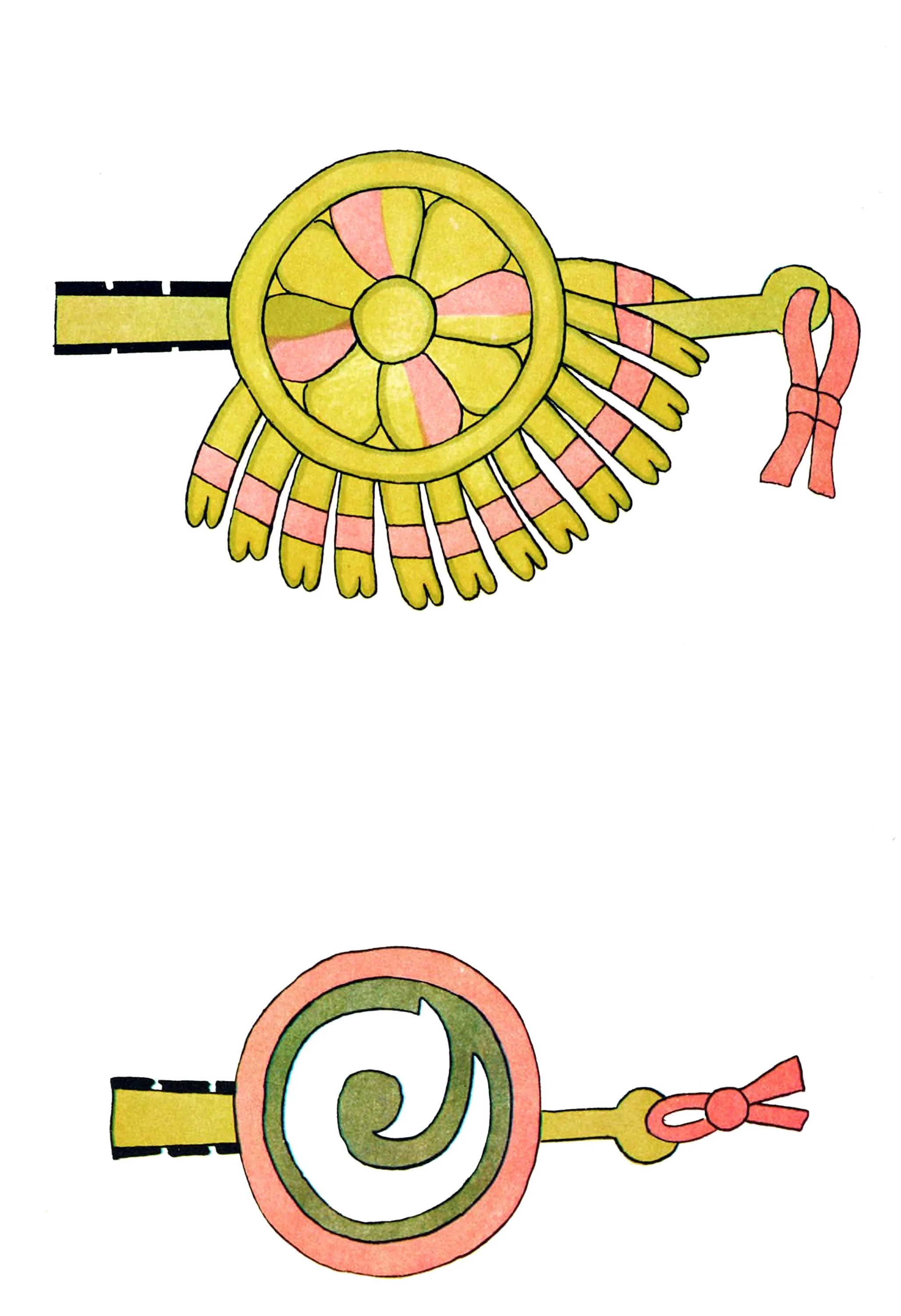 Tlaxacalan chimals and macanas
