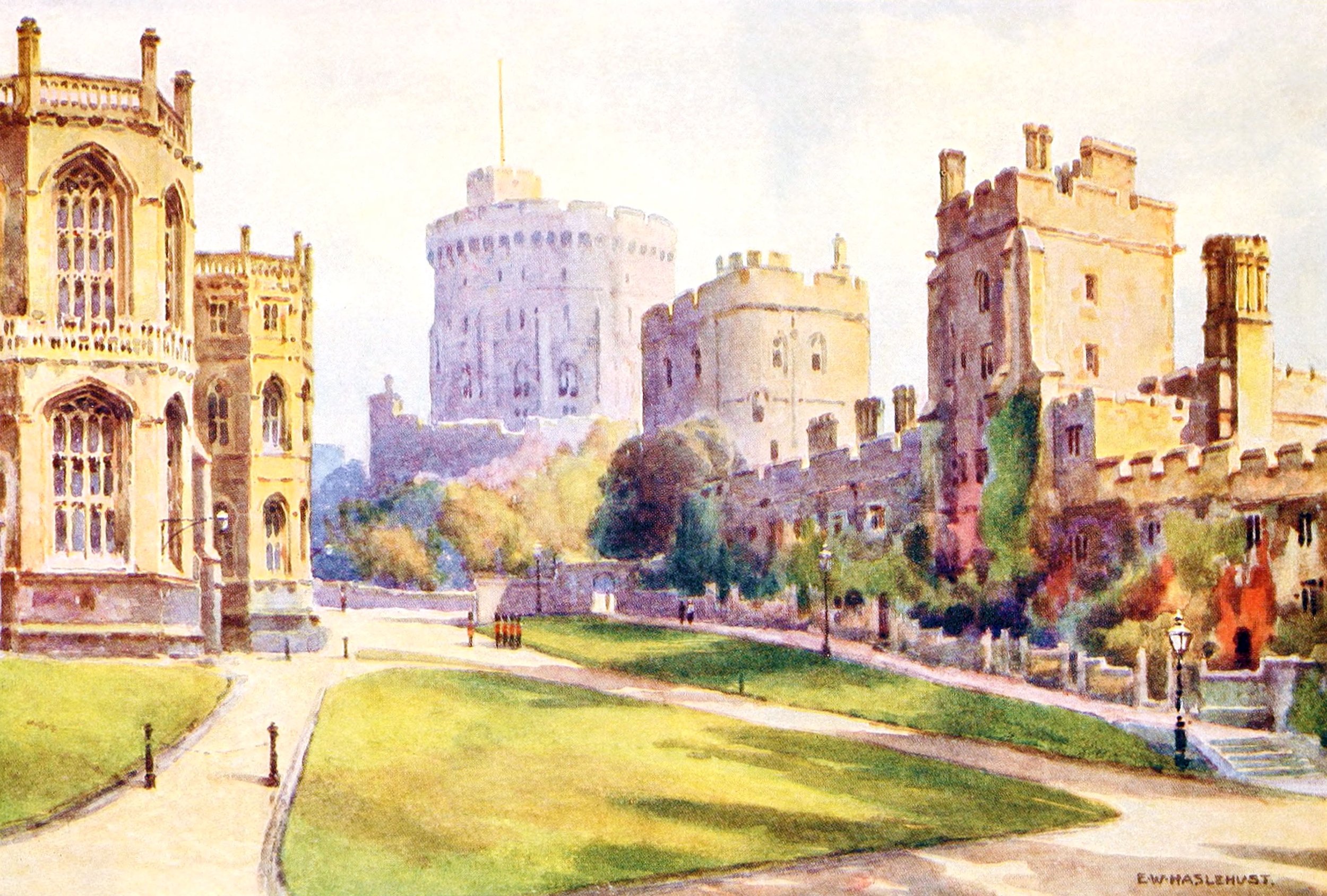 The Lower Ward, Windsor Castle