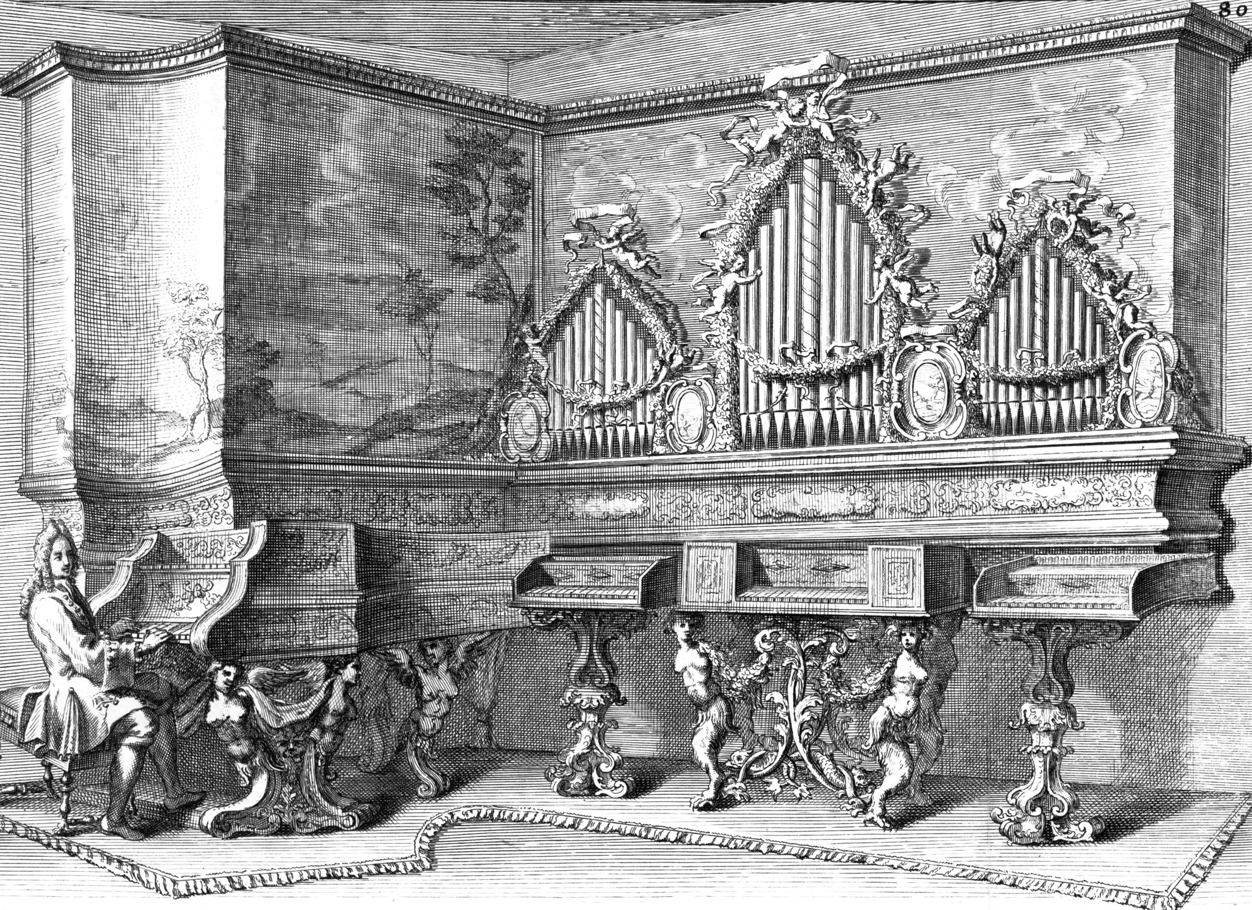 Prospect of the Room called the Harmonic Gallery in the Palazzo delli Signori Verospi in Rome