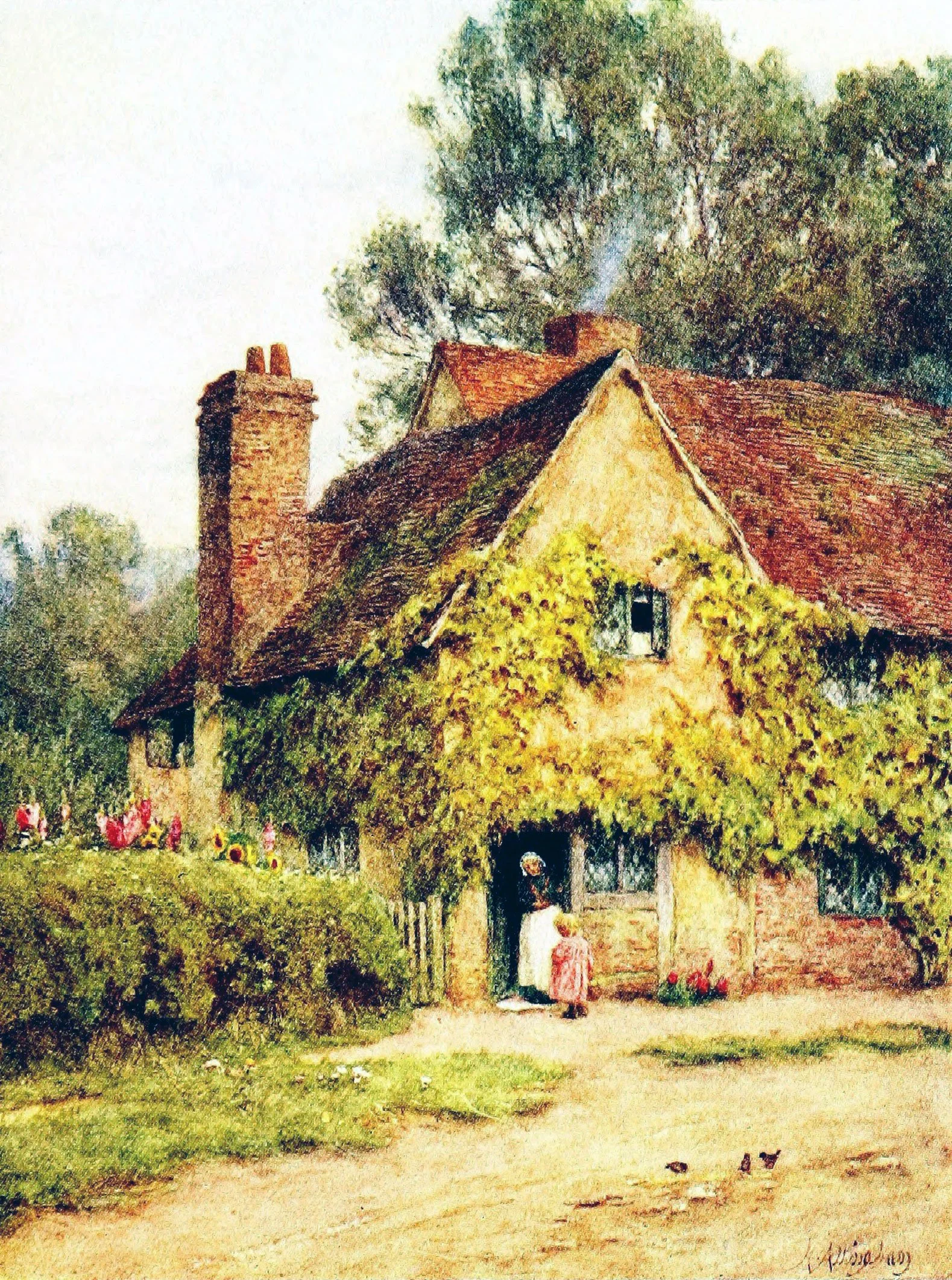 At Denham, Bucks