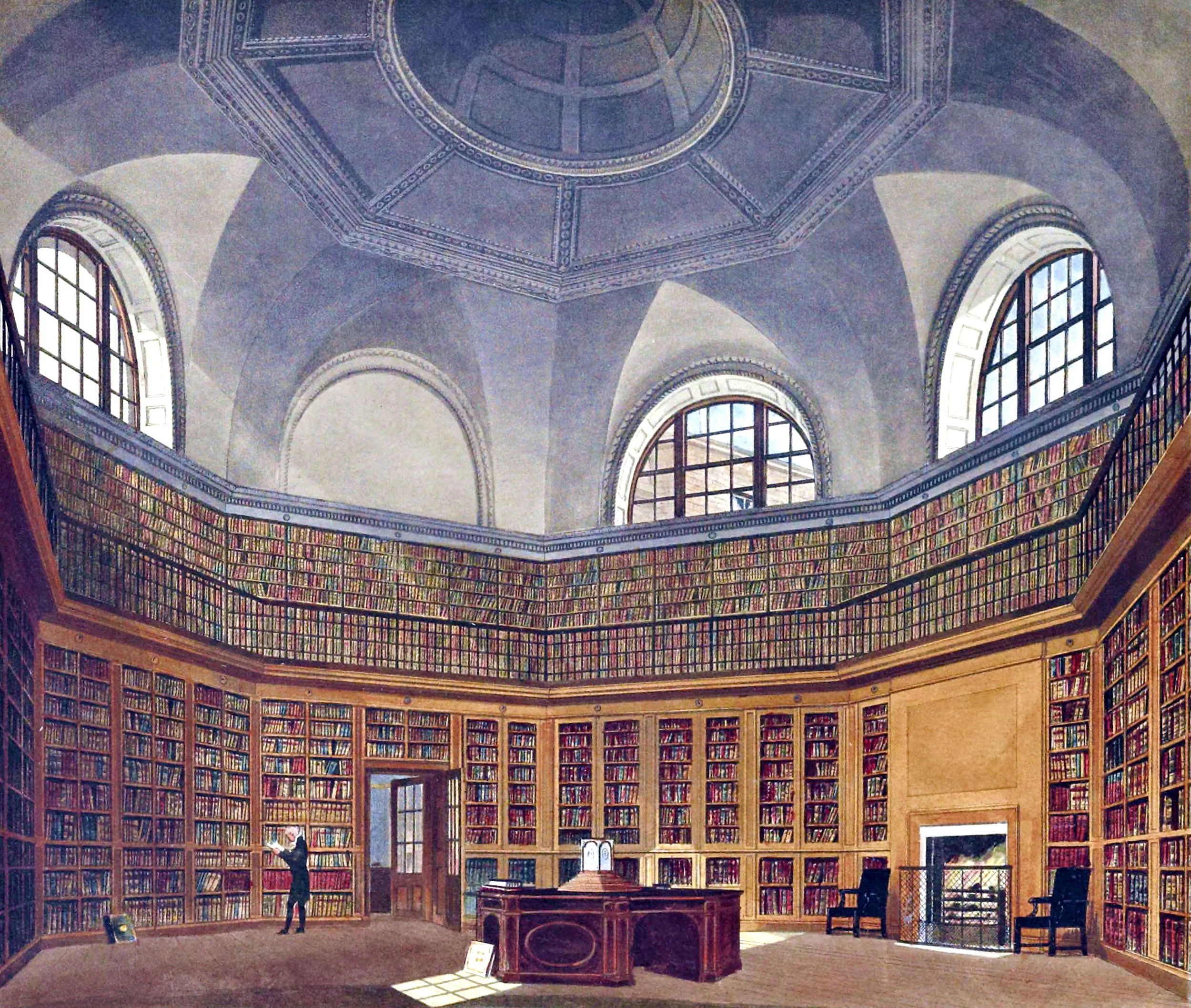 The King's Library, Second View, Buckingham House