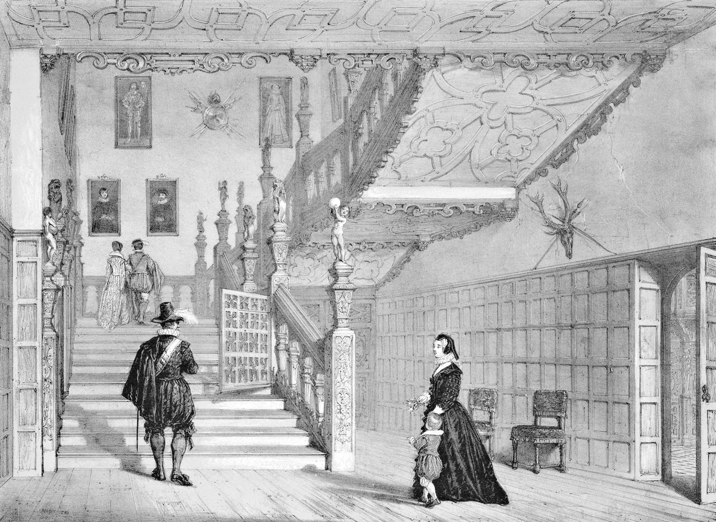 Principle Staircase at Hatfield