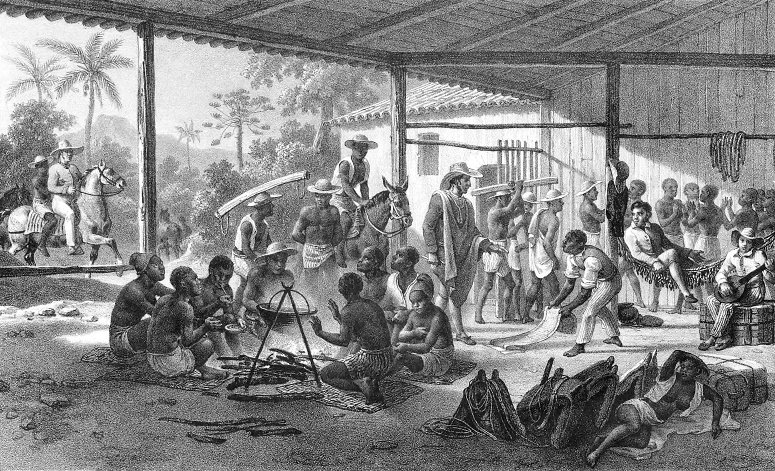 Transport of a Convoy of Slaves
