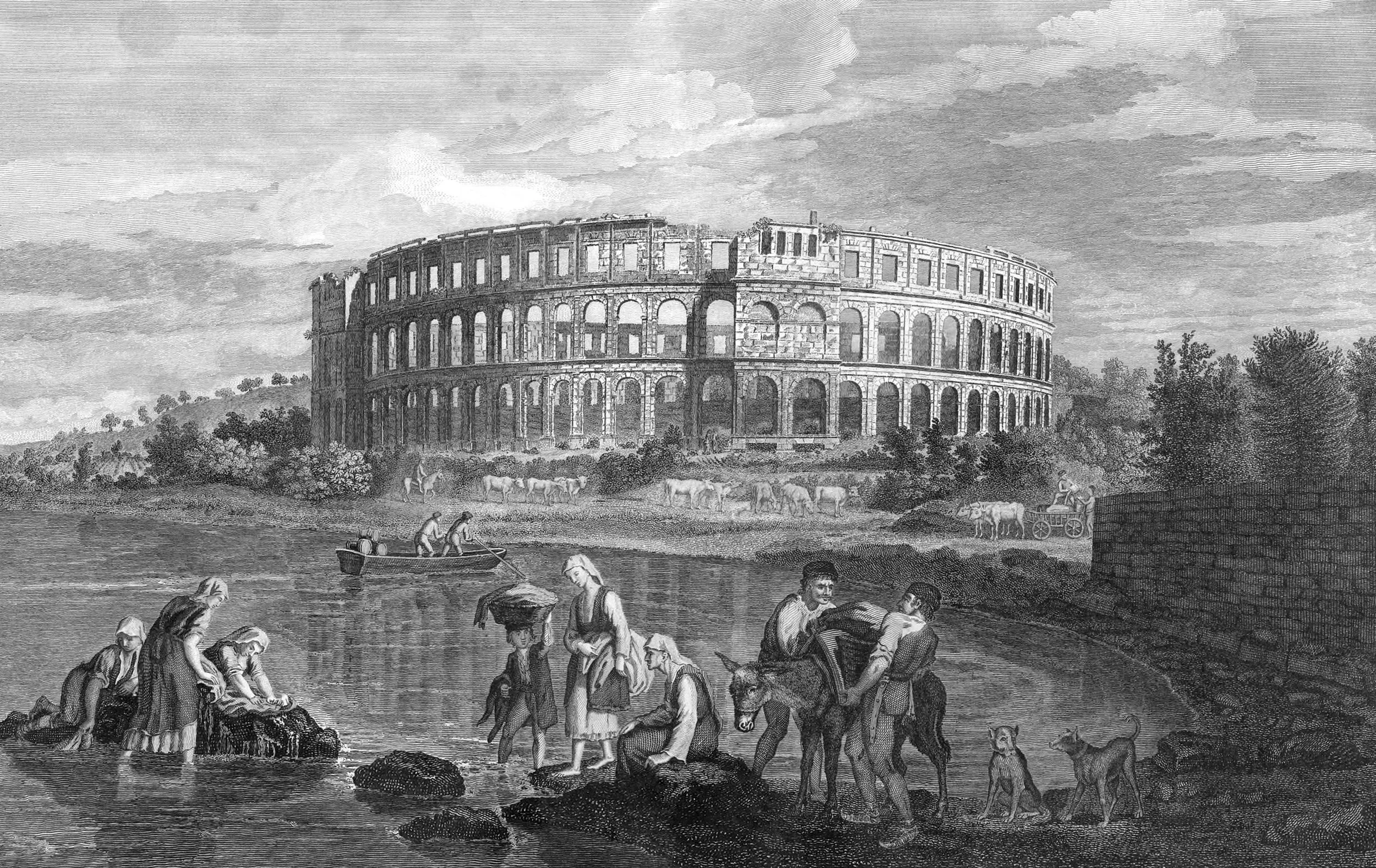 Amphitheater at Pola