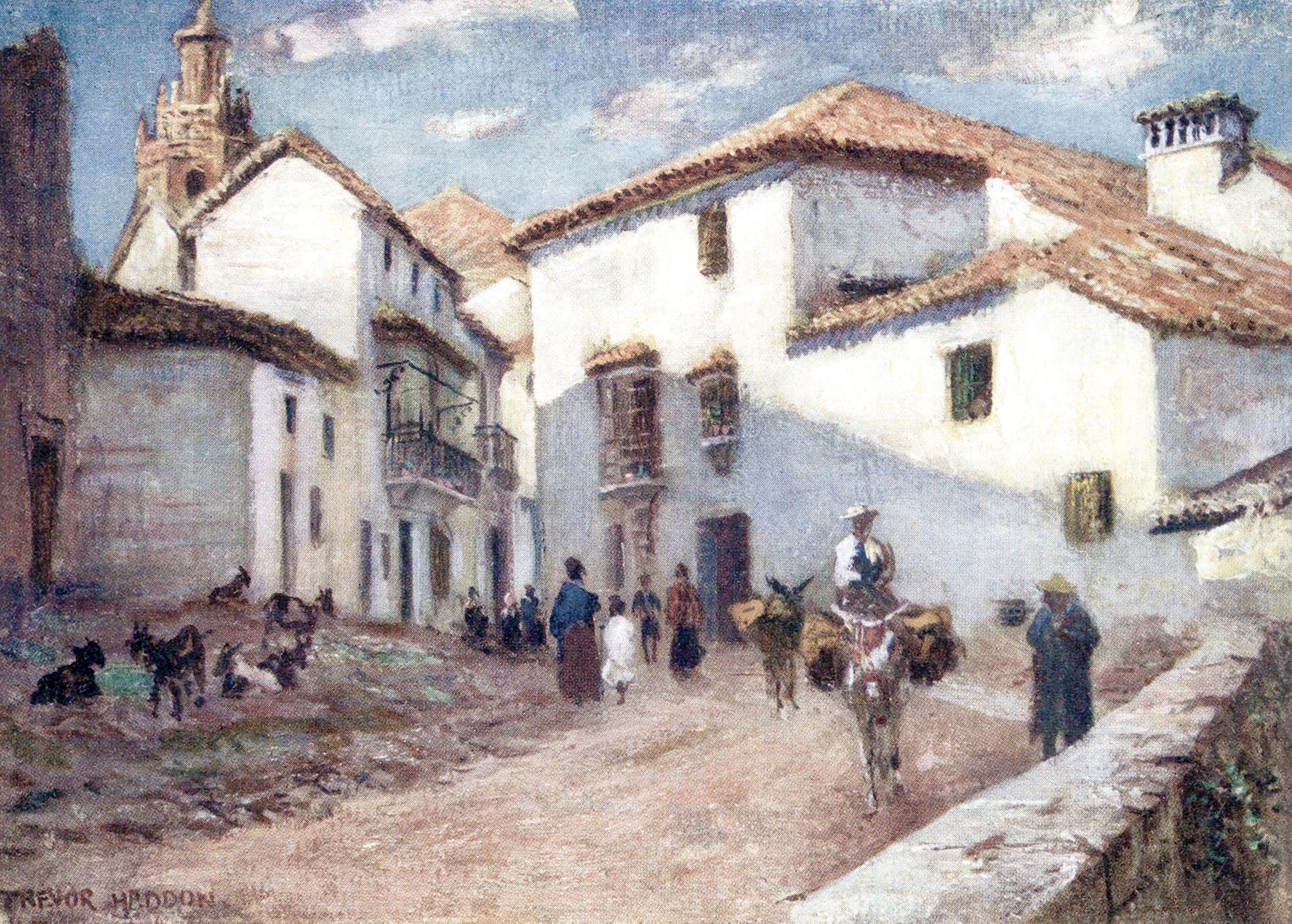 Ronda- A Street Scene