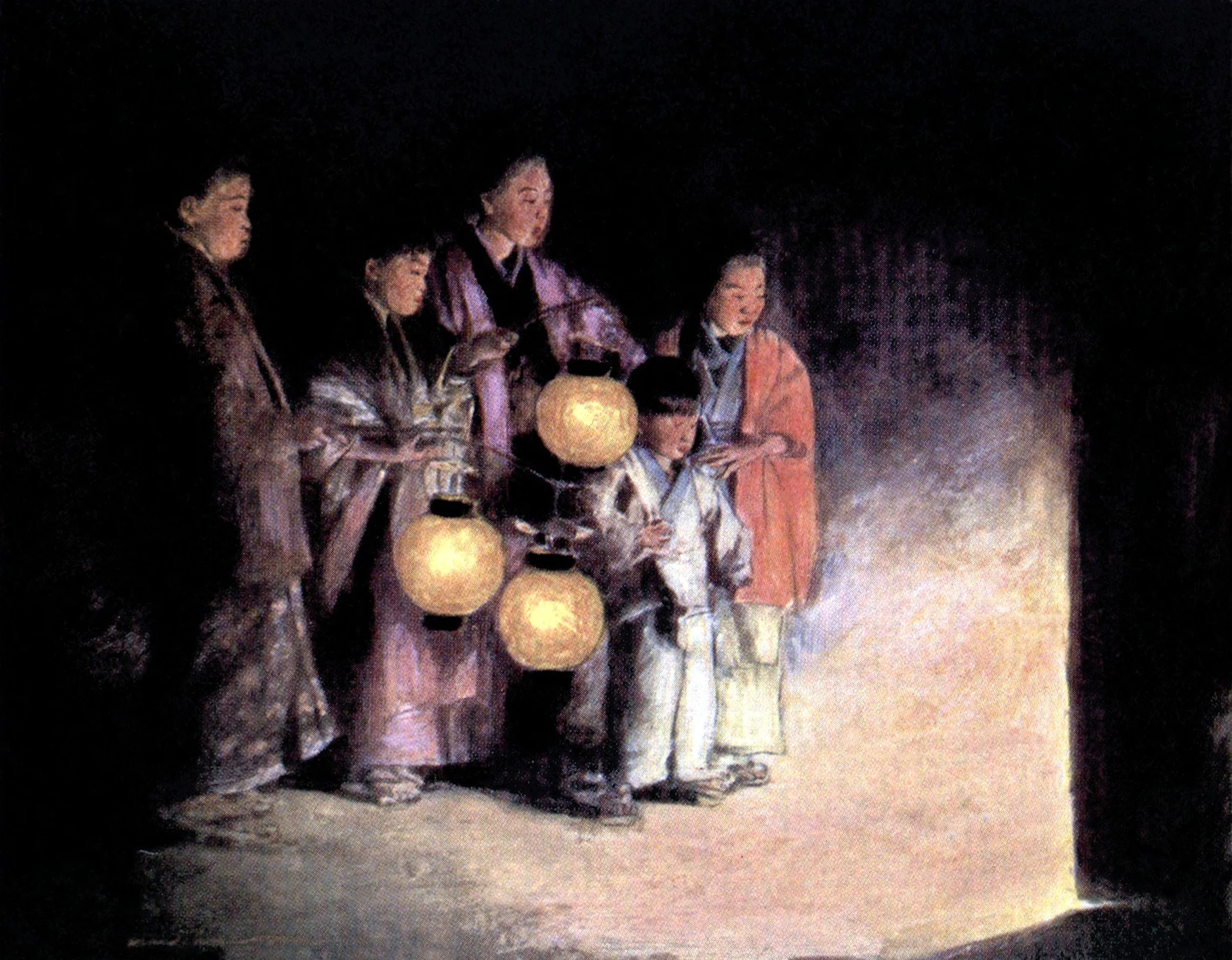 By the Light of the Latern