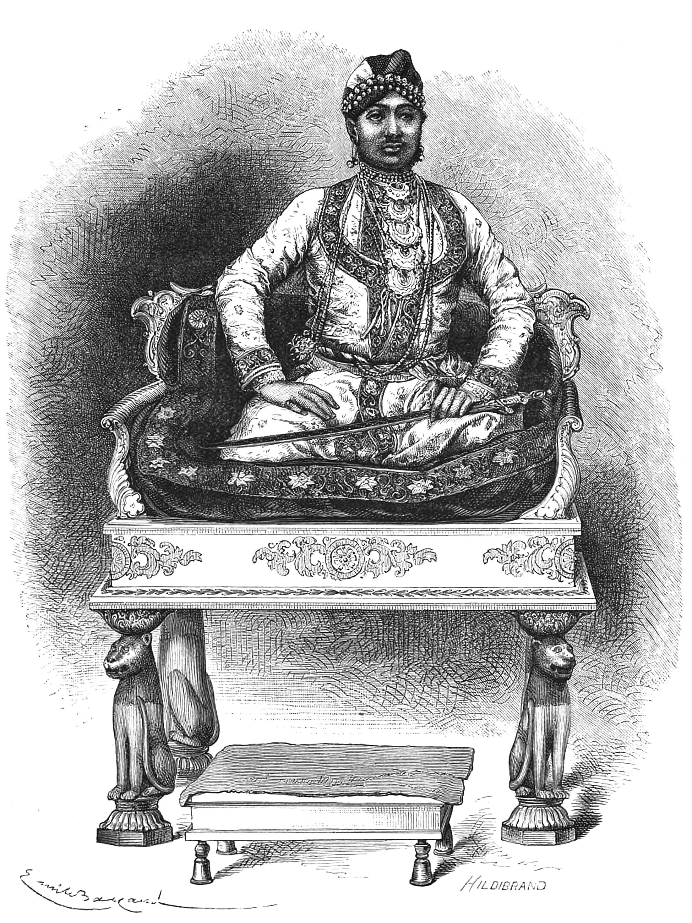 India and its Native Princes by Louis Rousselet (1878)