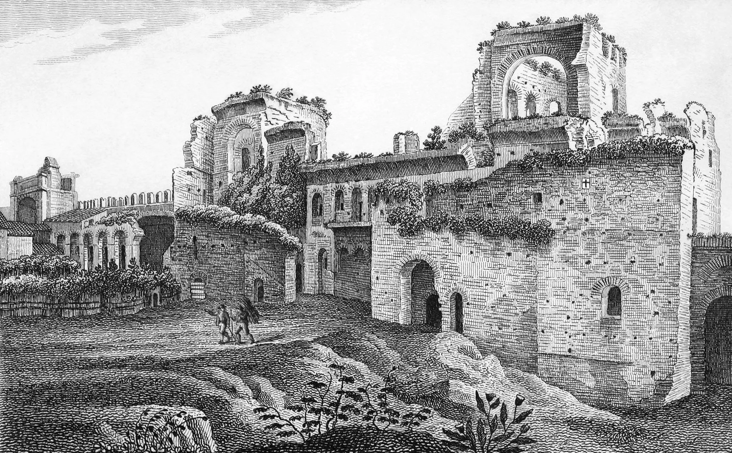 Interno della Porta Asinaria