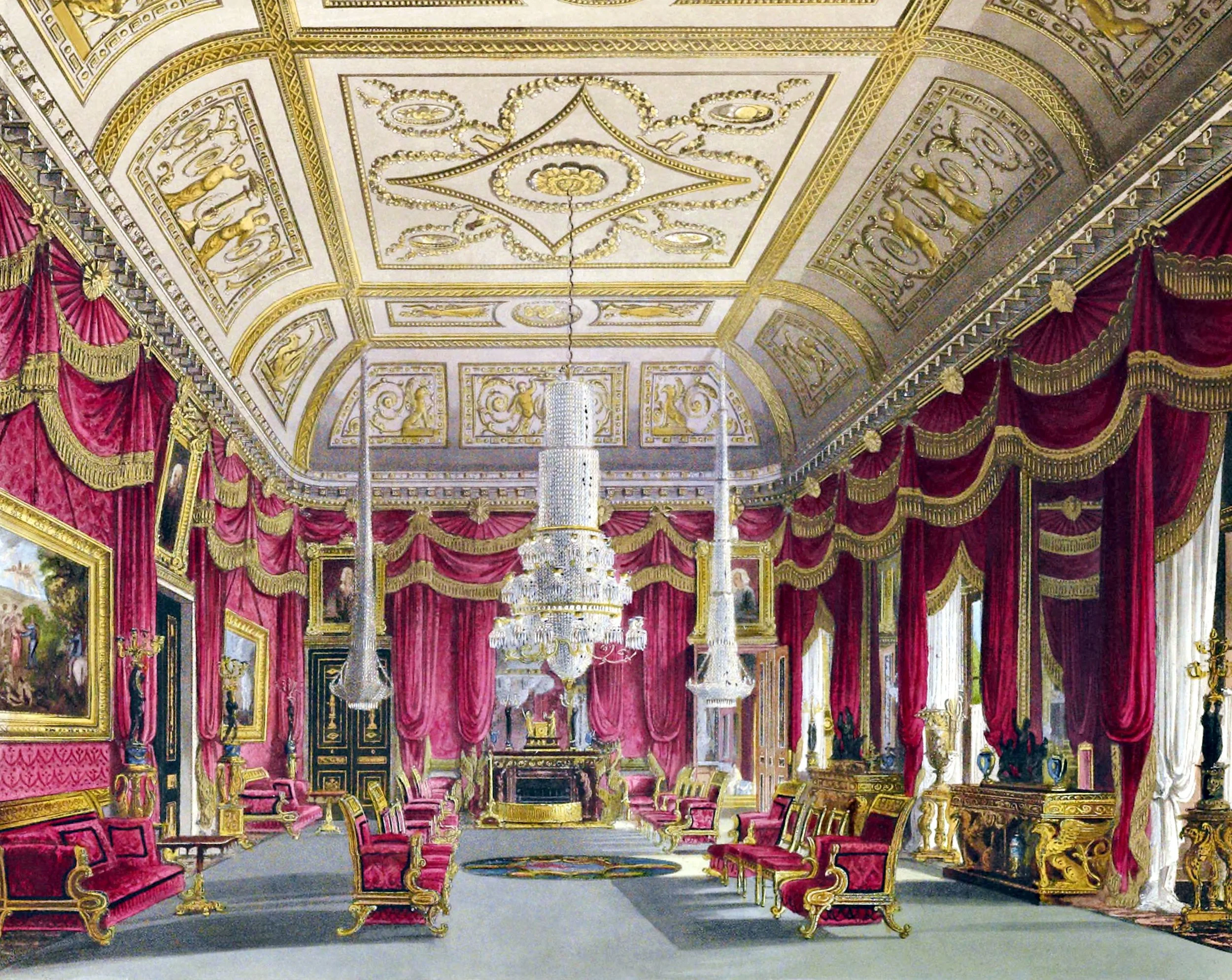 The Crimson Drawing Room, Carlton House