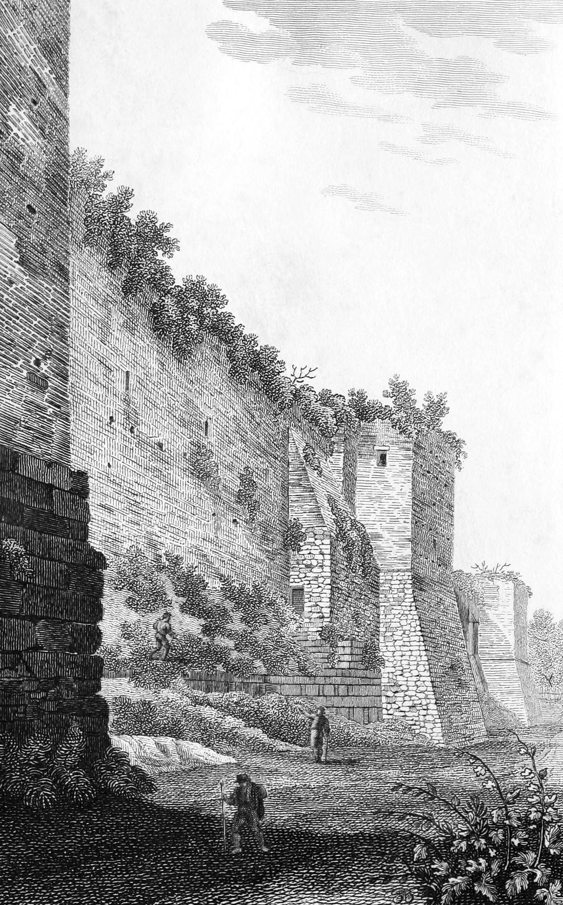 Mura fra la Porta Metronis e Latina