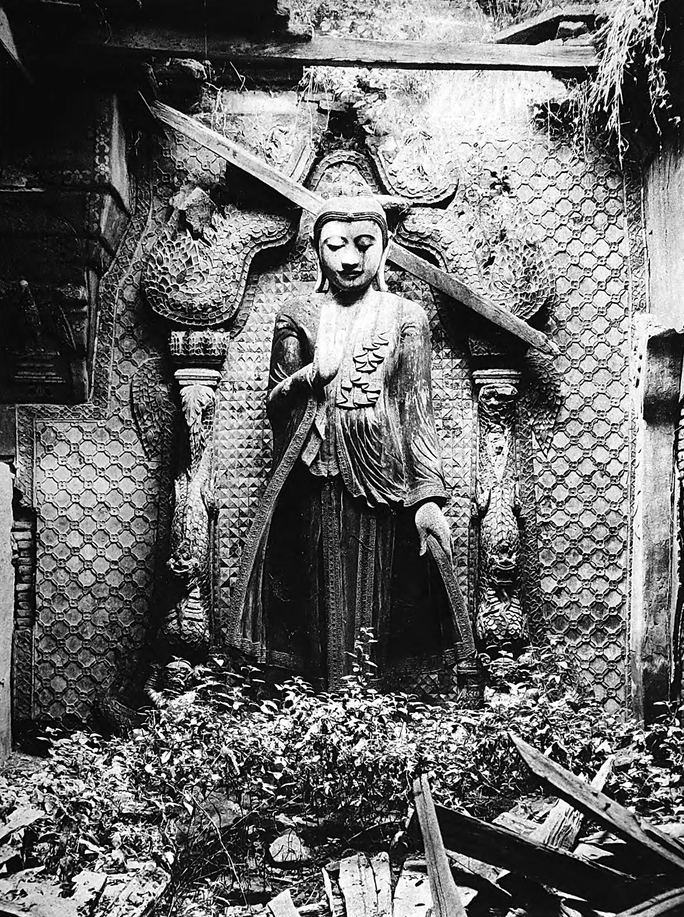 In a Ruin Pagoda at Amarapura
