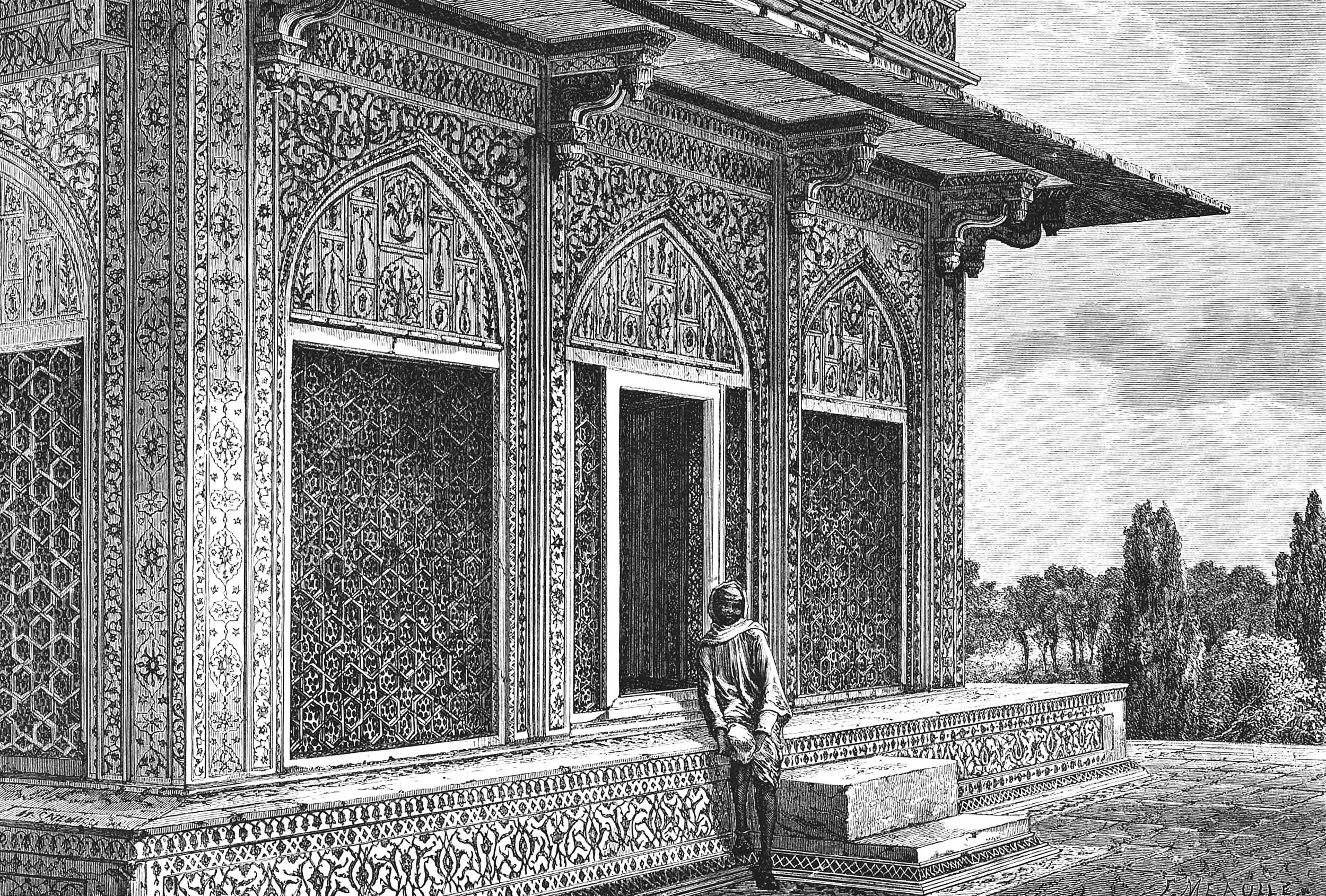 Upper Kiosk of the Mausoleum of Etmaddaula, Agra