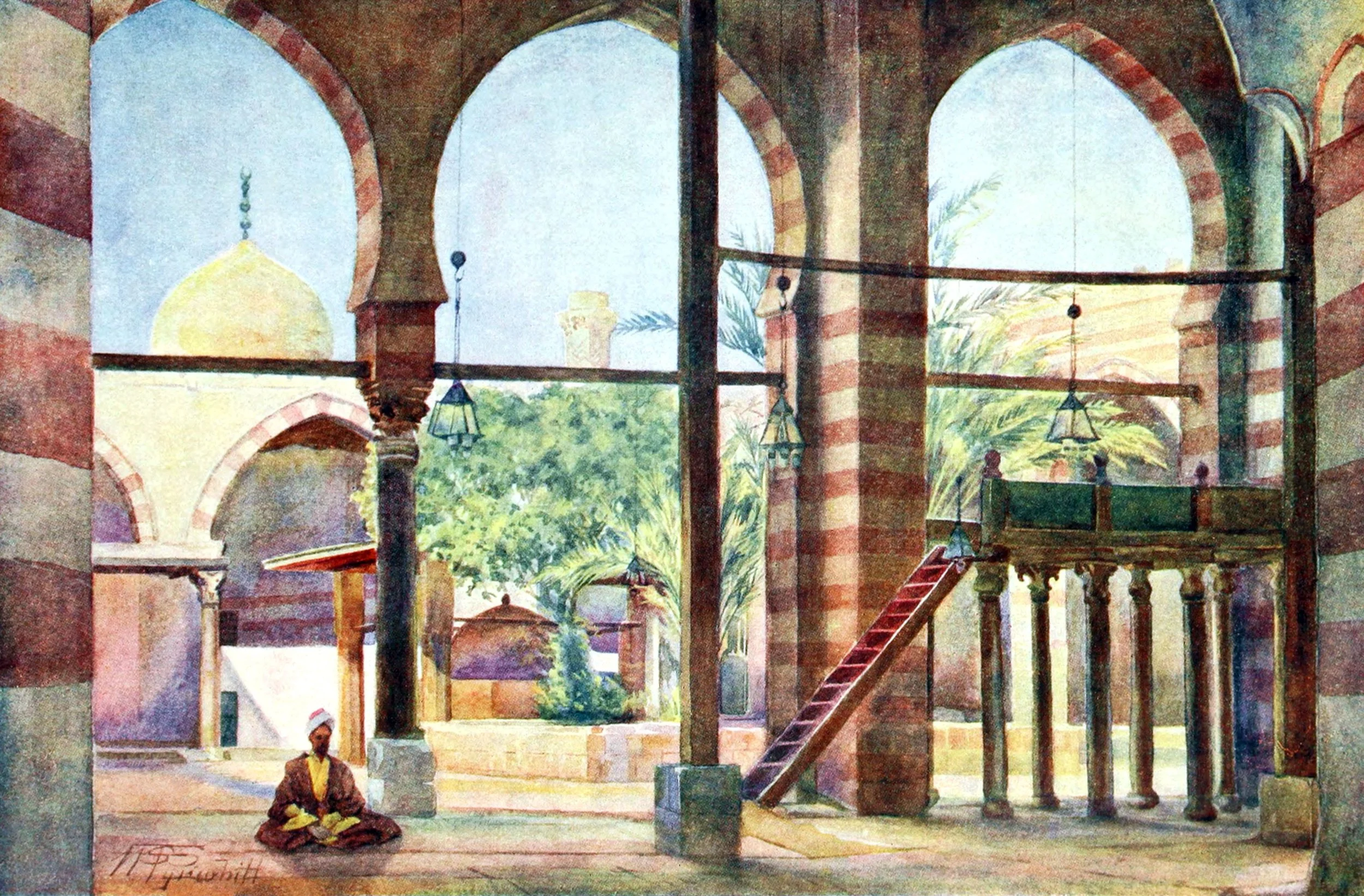 Ibrahim Agha's Mosque, The Interior
