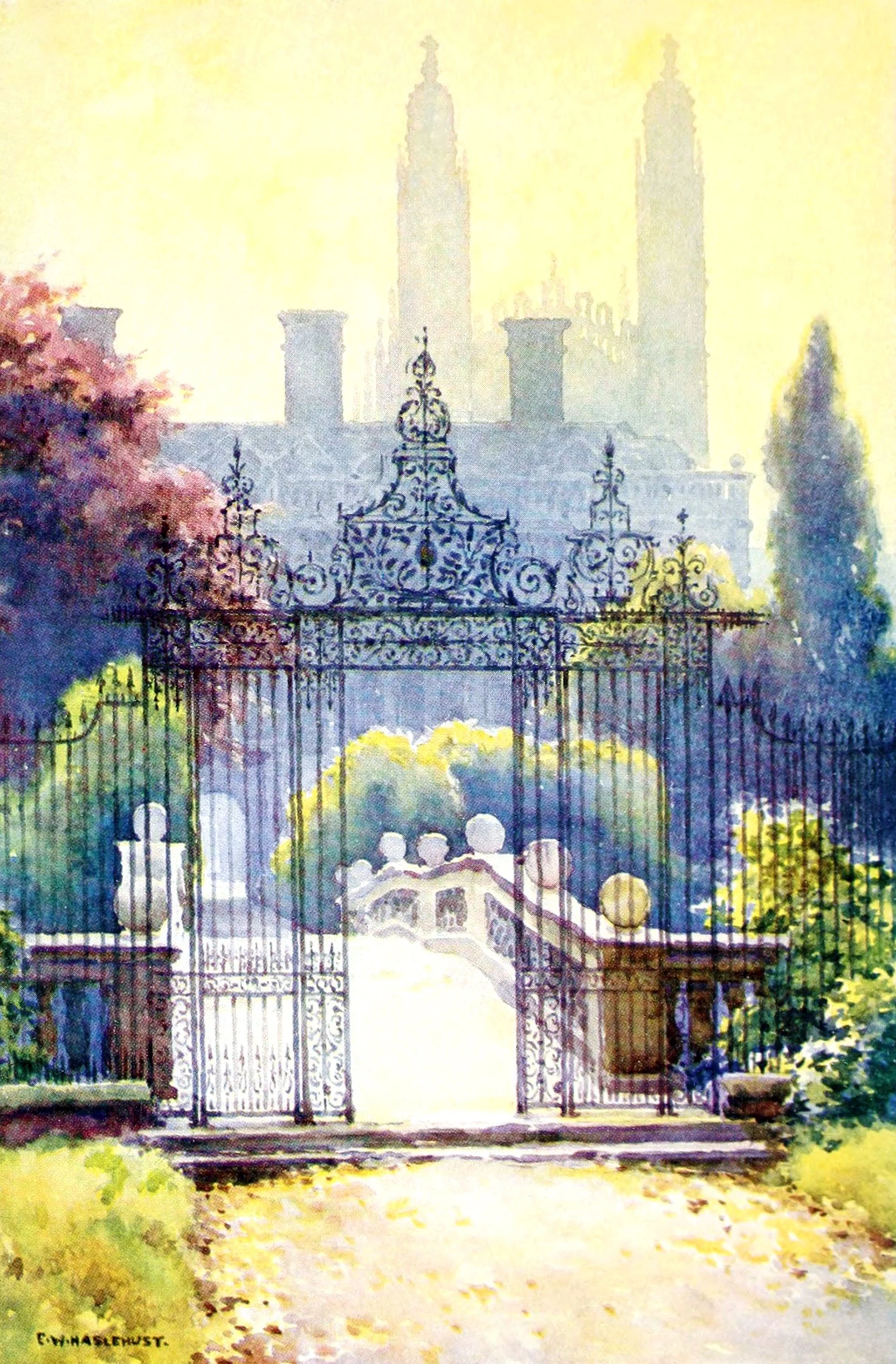 Clare College from the Backs, Cambridge