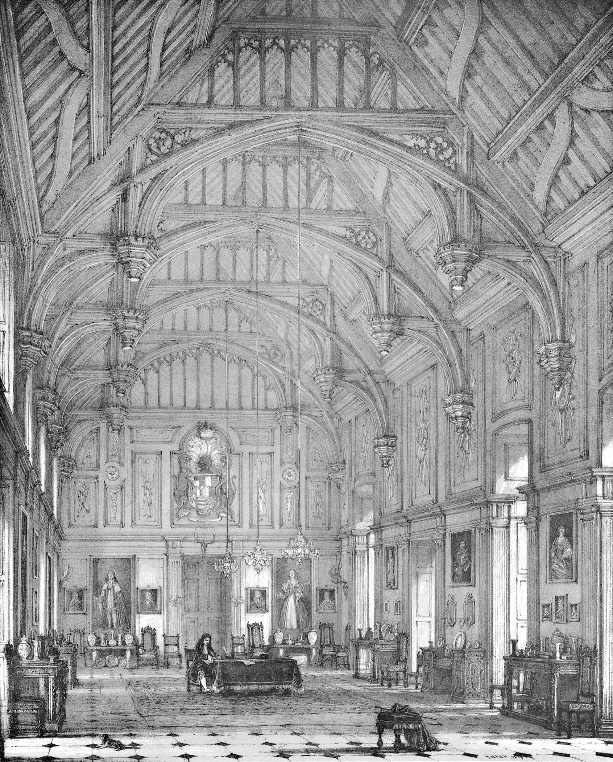 Hall Beddington, Surrey
