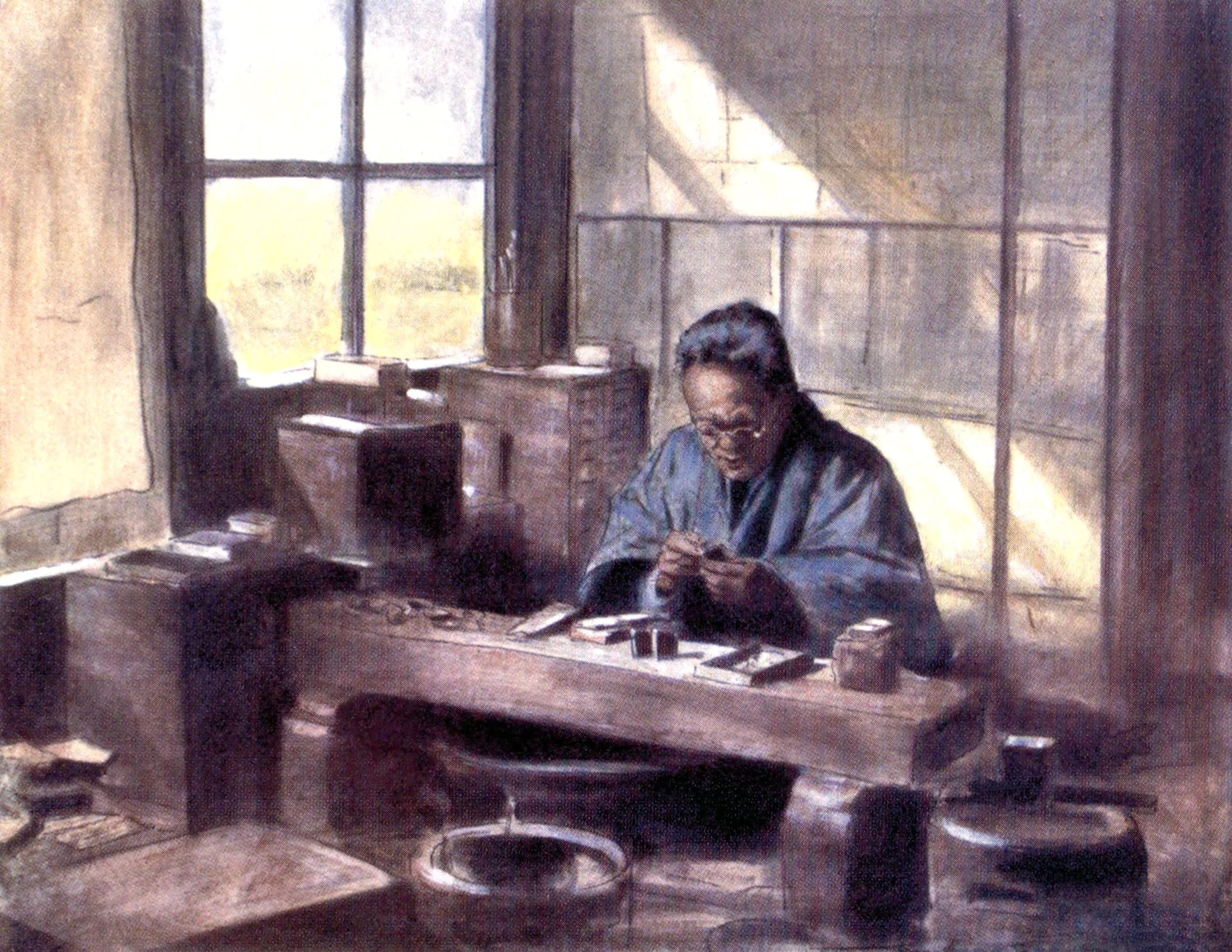 A Cloisonne Worker