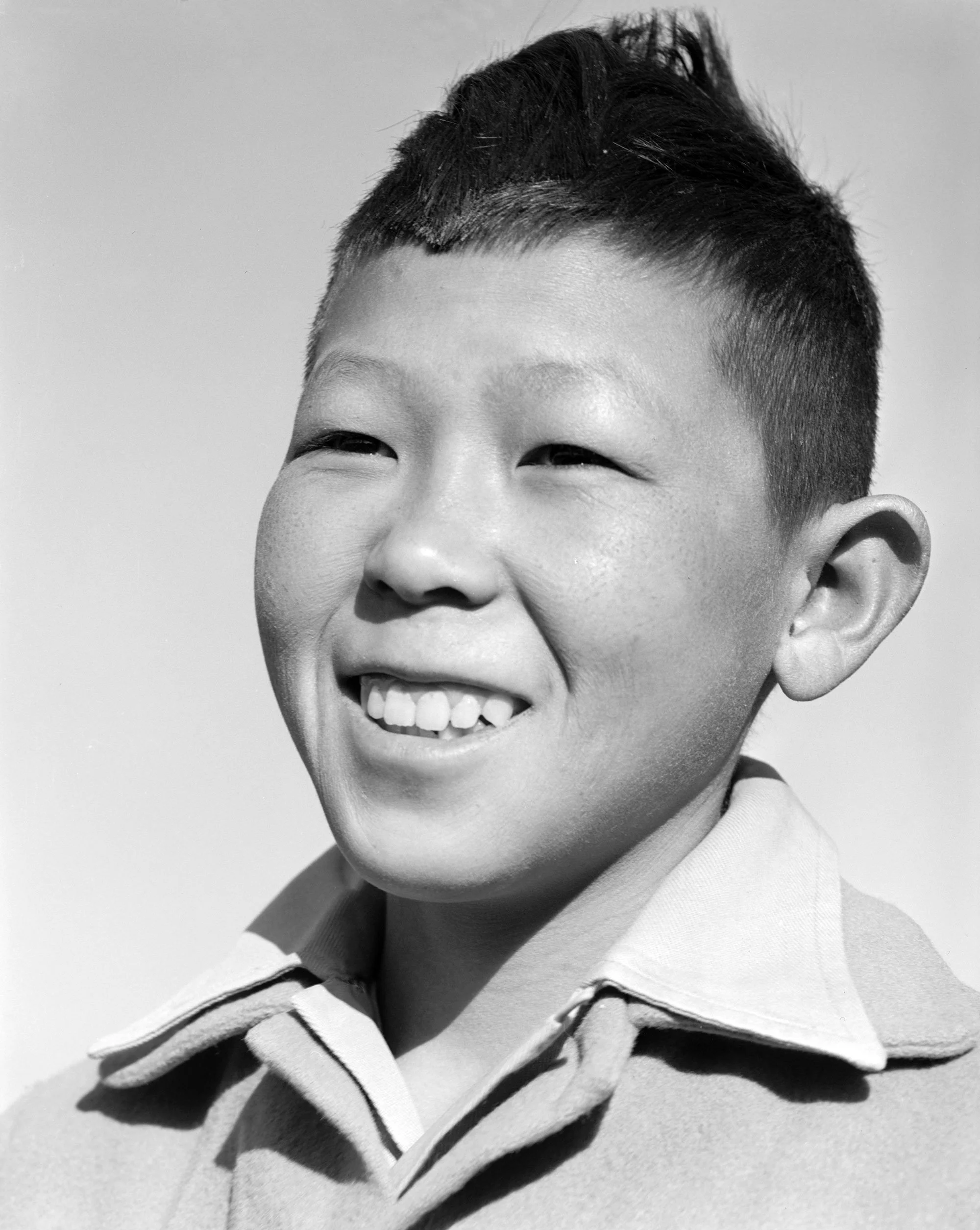 Little boy, Katsumi Yoshimura, Manzanar Relocation Center, California
