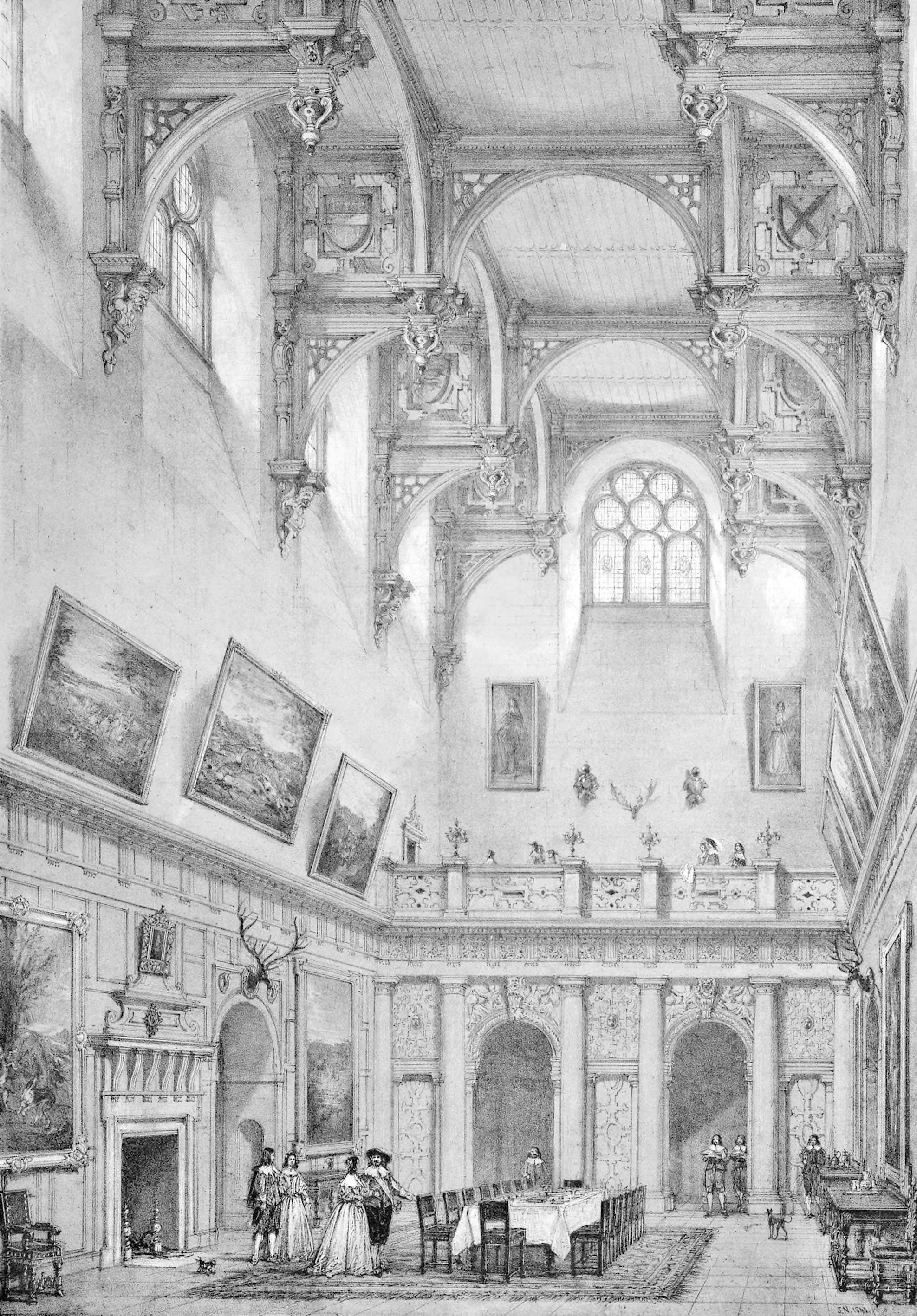 Hall, Wollaton, Nottinghamshire