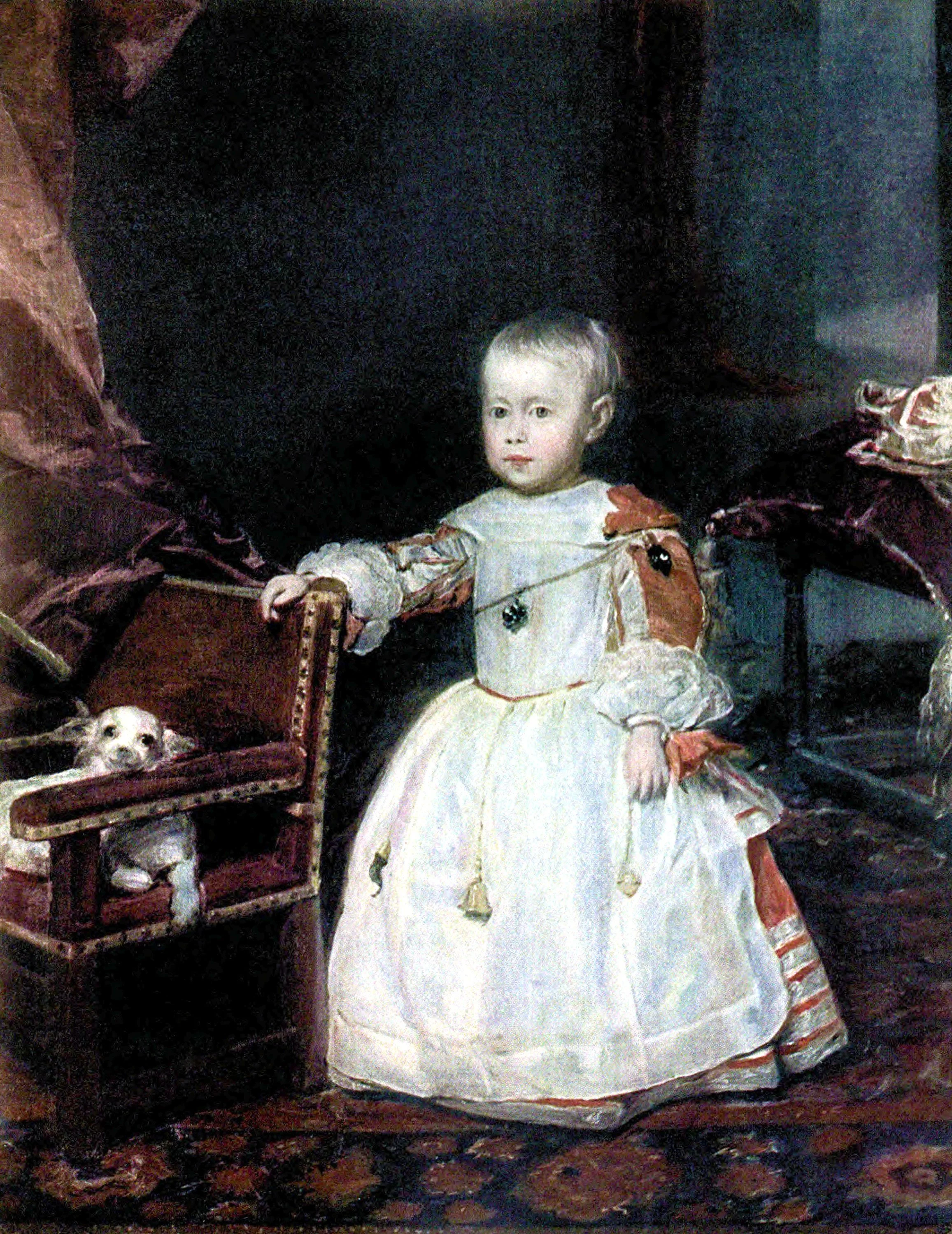 The Infant Philip Prosper by Velaquez