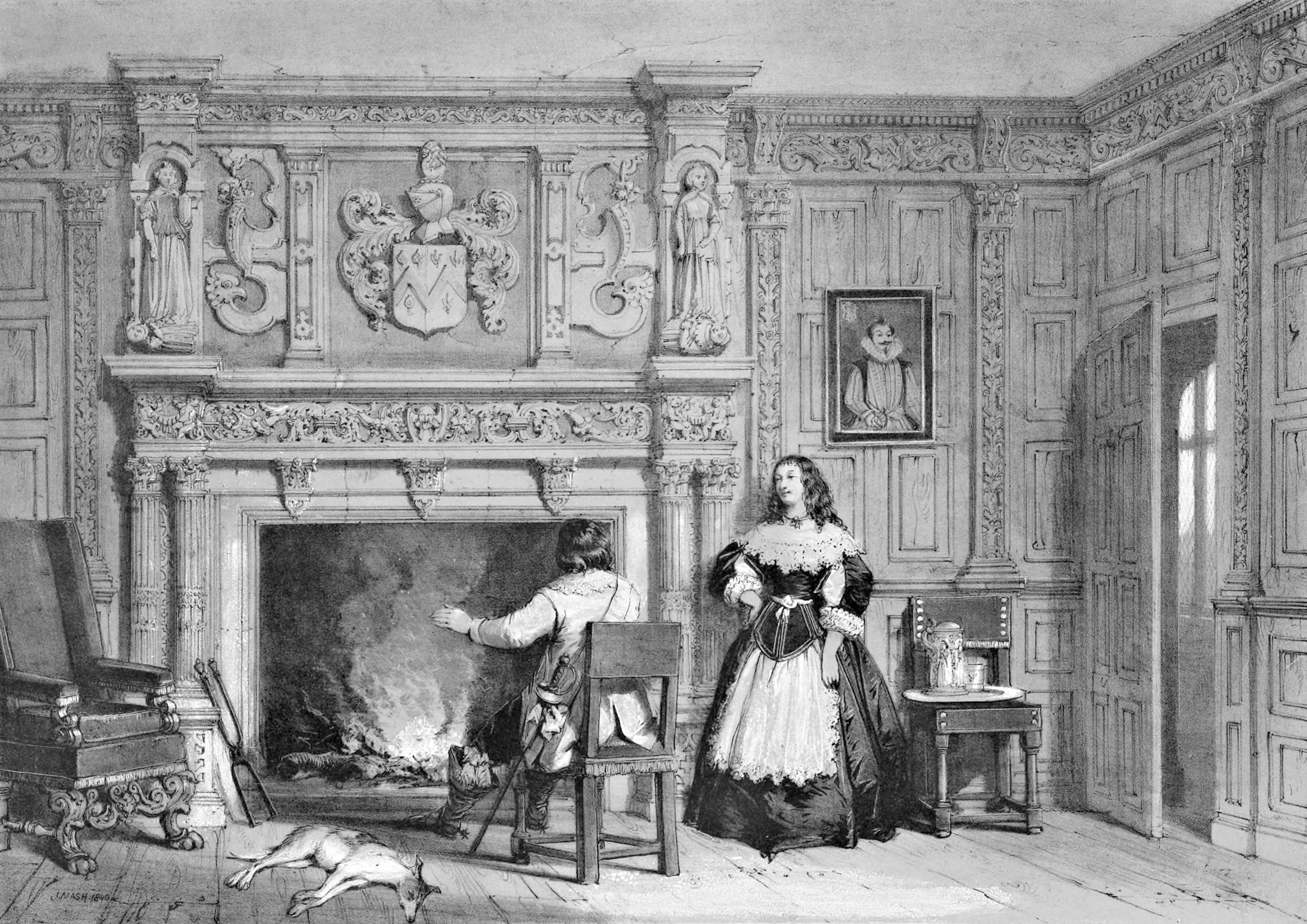 Chamber, Postlip Hall, Gloucestershire